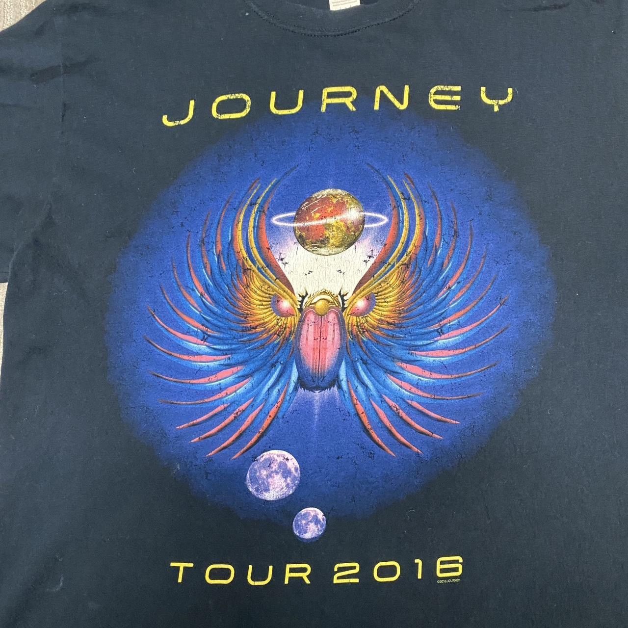 Gildan 2016 journey tour black tshirt Size US L / EU 52-54 / 3 - 2 Thumbnail