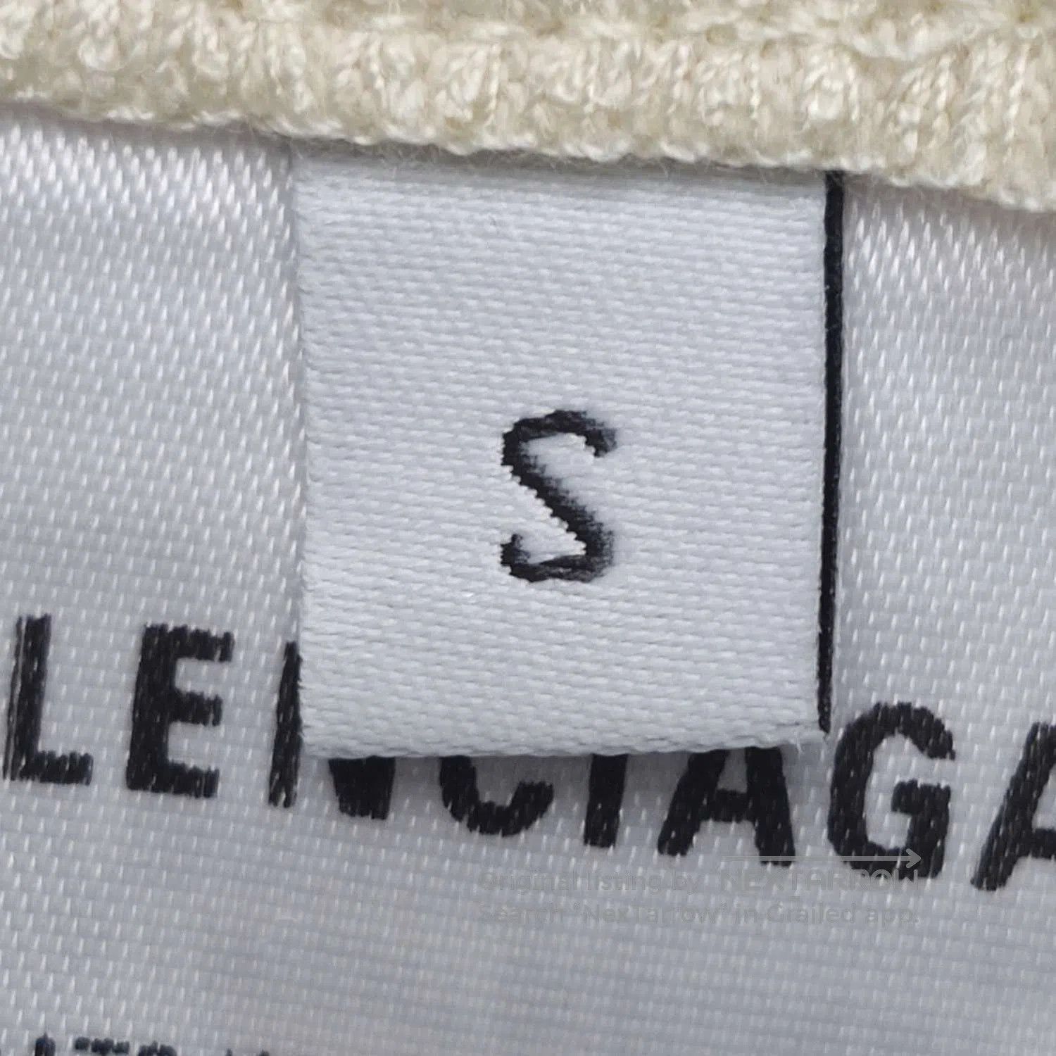 Balenciaga Balenciaga S Cotton Logo Crew Neck T. Size US S / EU 44-46 / 1 - 6 Thumbnail