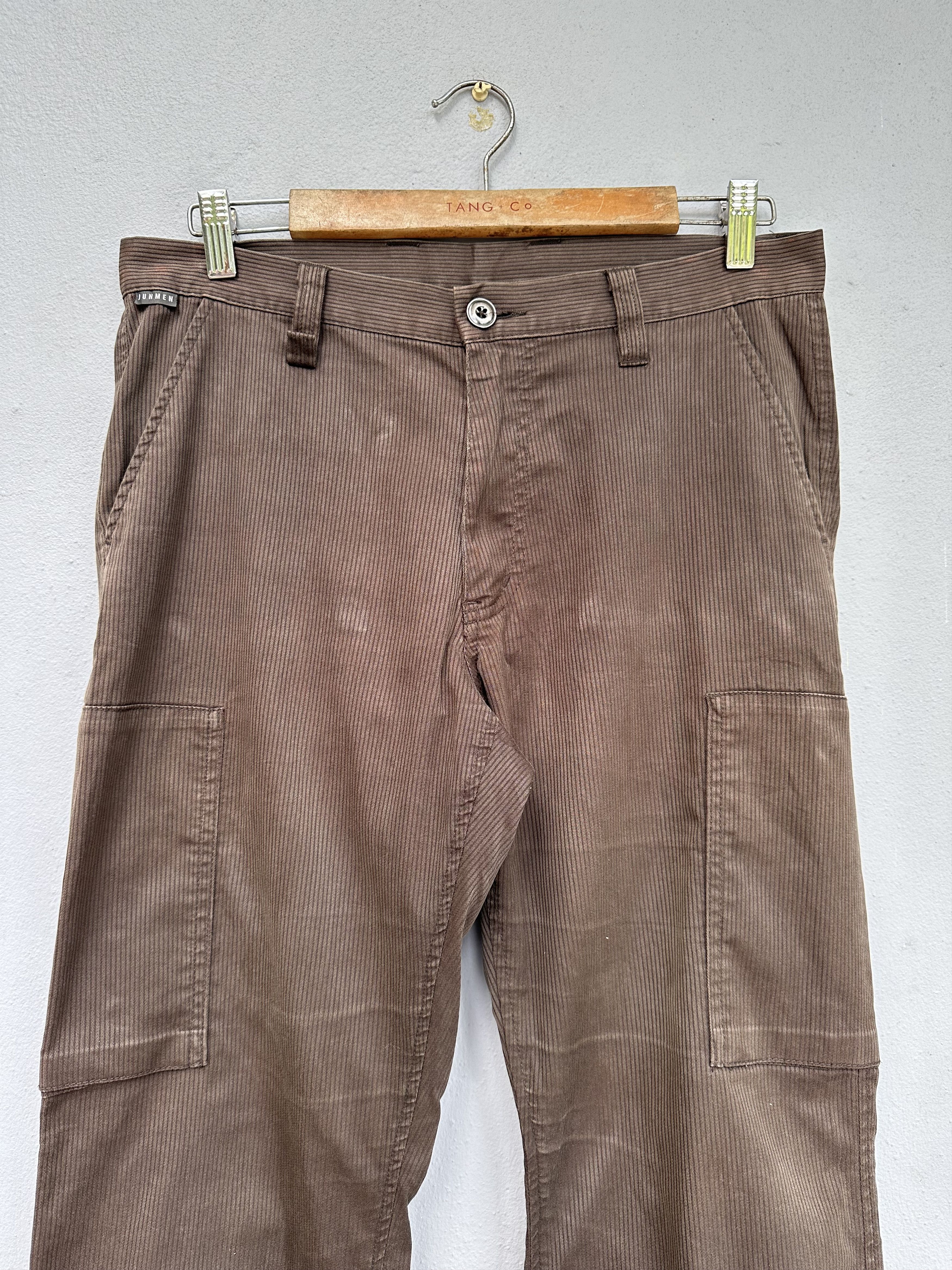JUN MEN Vintage Japanese Brand Jun Men Stripe Trouser Pant Size US 32 / EU 48 - 4 Thumbnail