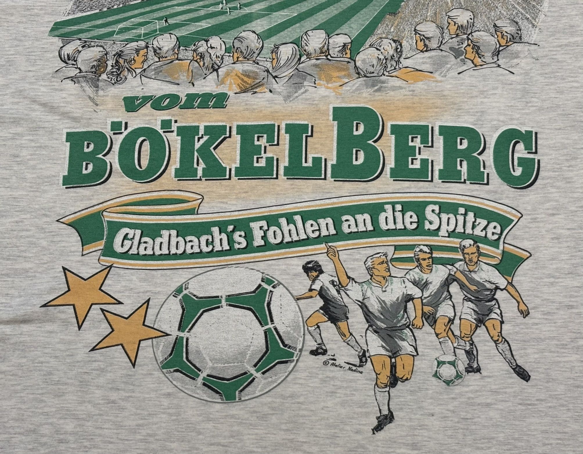Vintage Borussia Monchengladbach 90s vintage Atelier Nadine Size. L Size US XL / EU 56 / 4 - 18 Thumbnail
