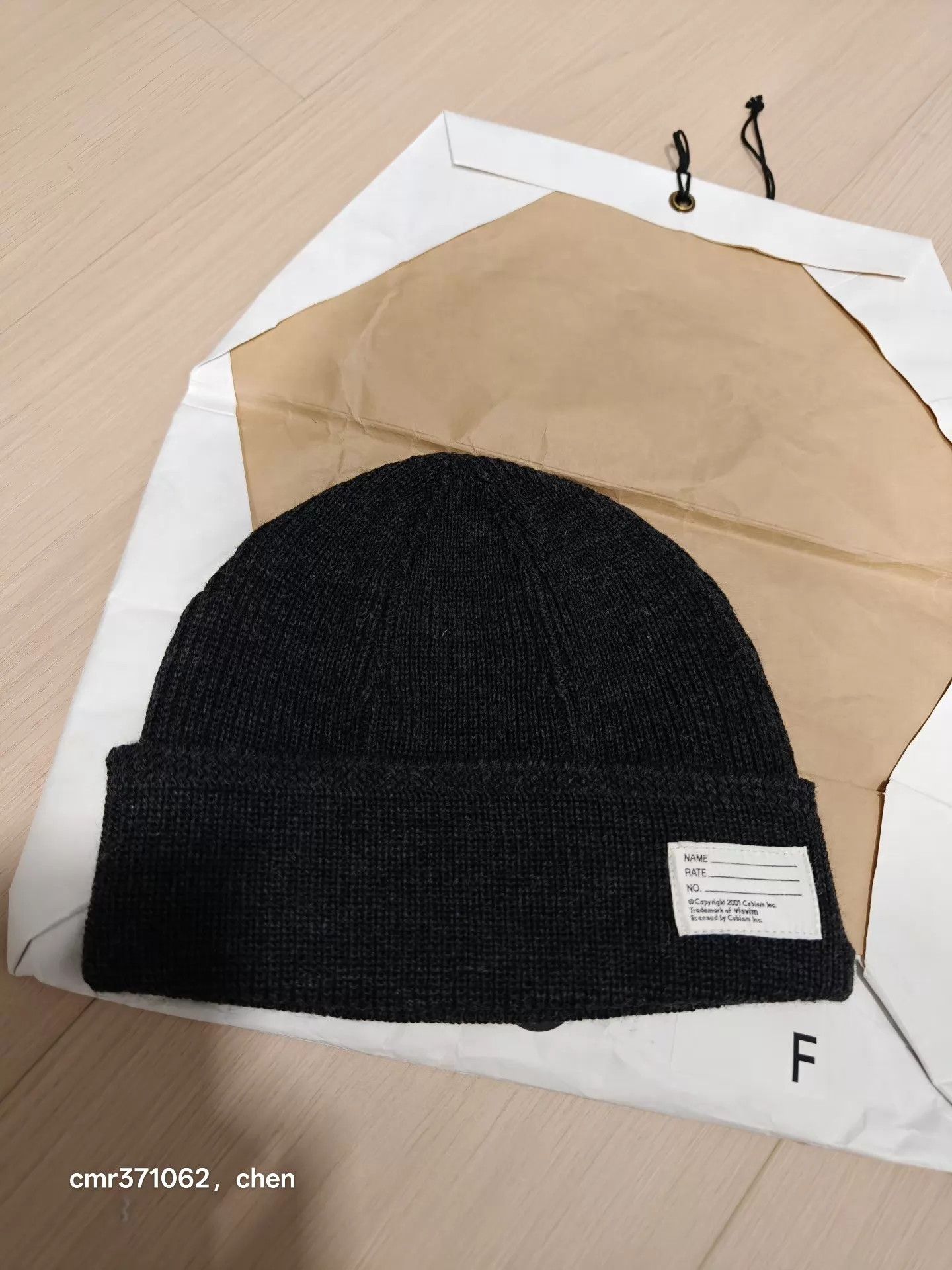 Visvim VISVIM 22AW WATCH CAP charcoal freesize wool-linen Size ONE SIZE - 5 Thumbnail