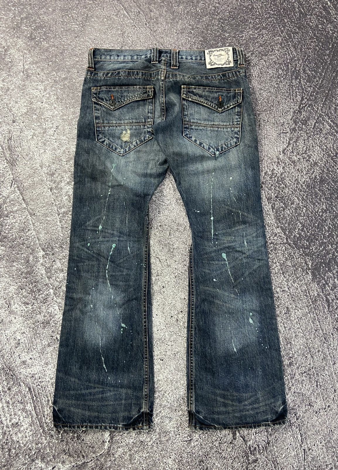 If Only Was True Root three style japanes brans flared denim Size US 34 / EU 50 - 7 Thumbnail