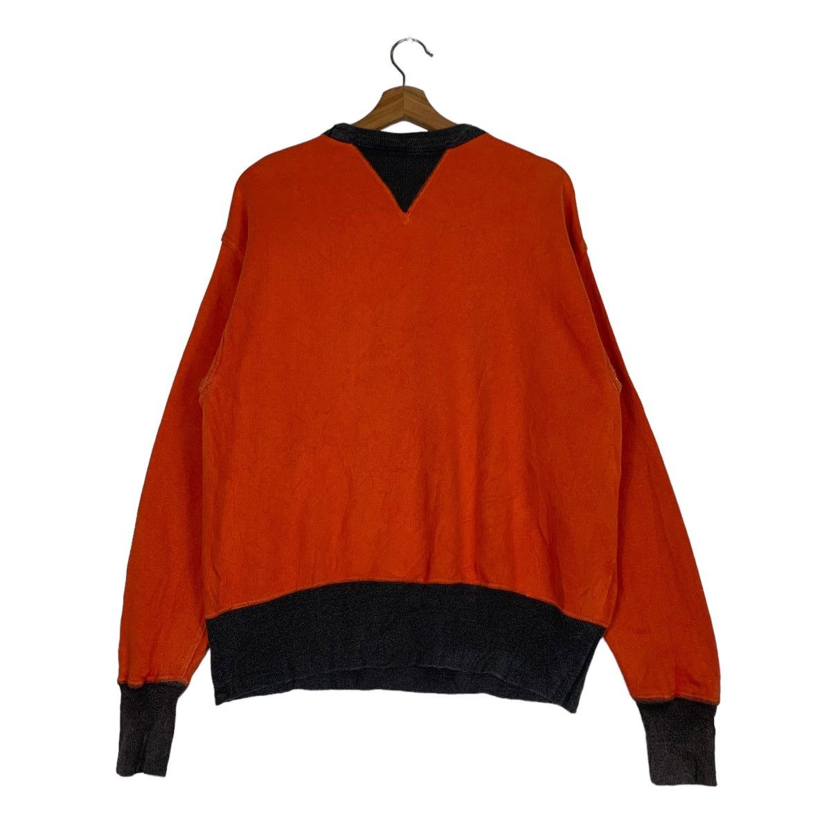 Japanese Brand WAREHOUSE & CO Orange Sweatshirts #0719-C33 Size US M / EU 48-50 / 2 - 7 Thumbnail