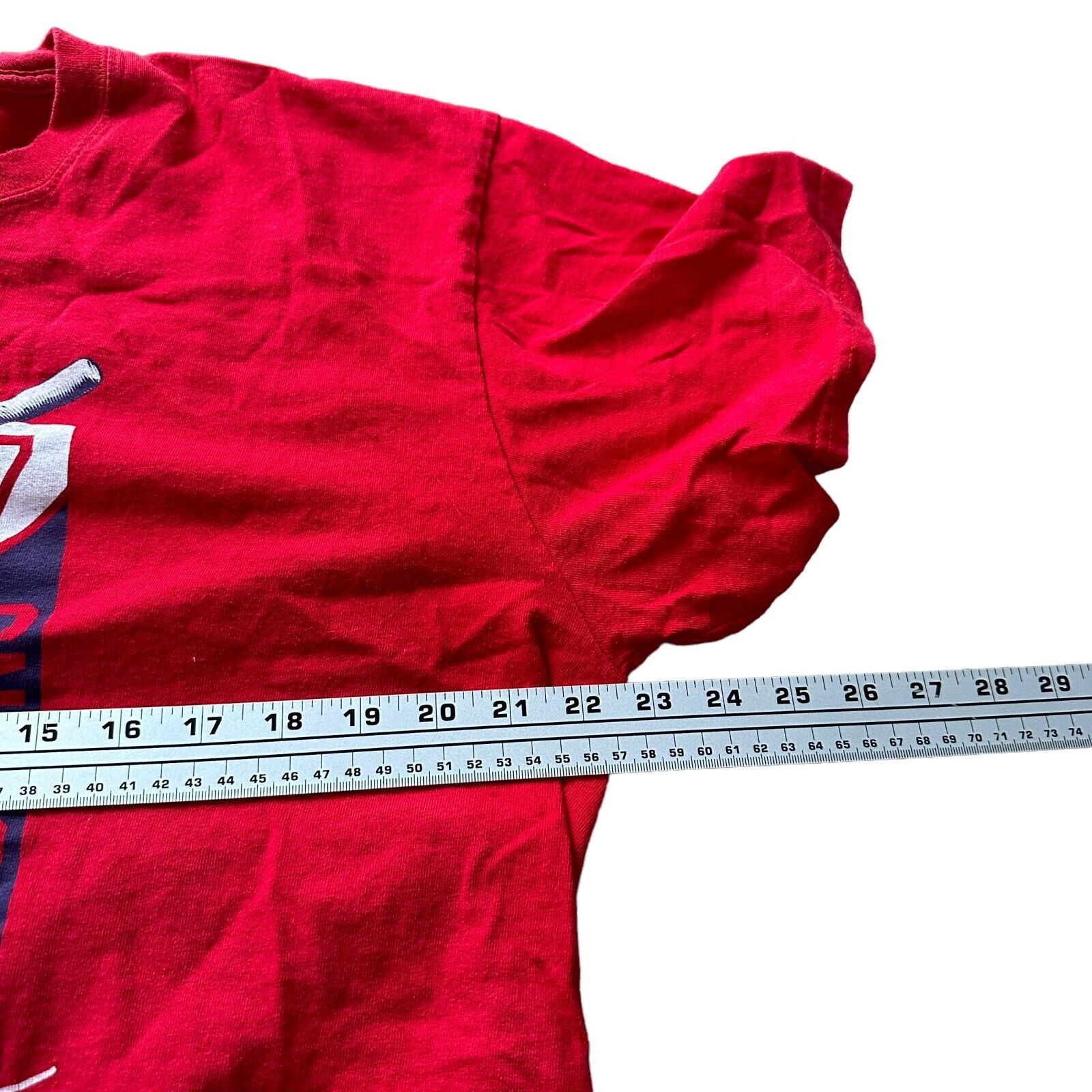 The Unbranded Brand Philadelphia Phillies Rhys Hoskins T-Shirt Men's XL Red Size US XL / EU 56 / 4 - 6 Thumbnail