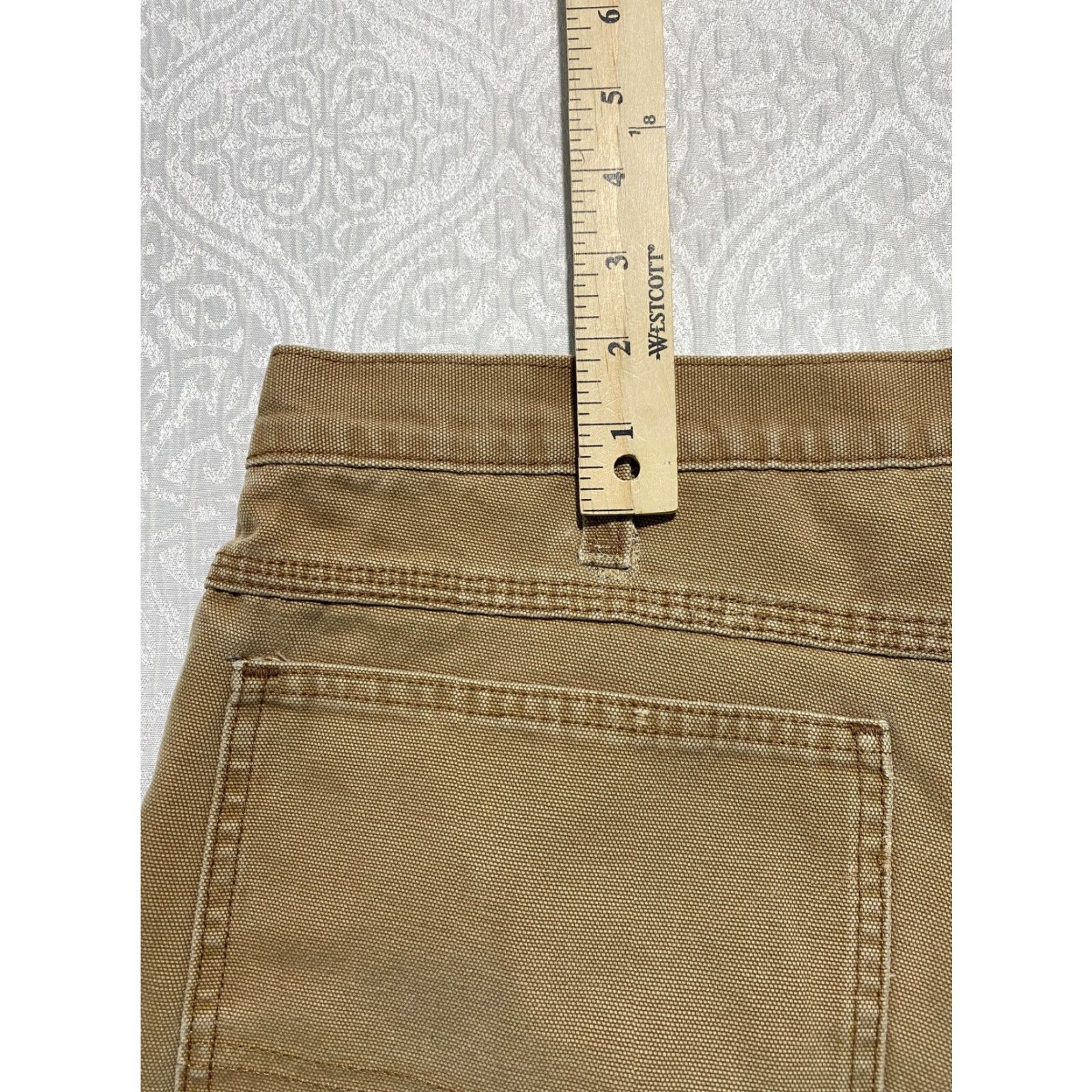 Dickies Dickies Carpenter Pants Mens 38x32 Brown Duck Canvas Workwear DU258 Lined Insulated Pockets Size US 38 / EU 54 - 2 Thumbnail