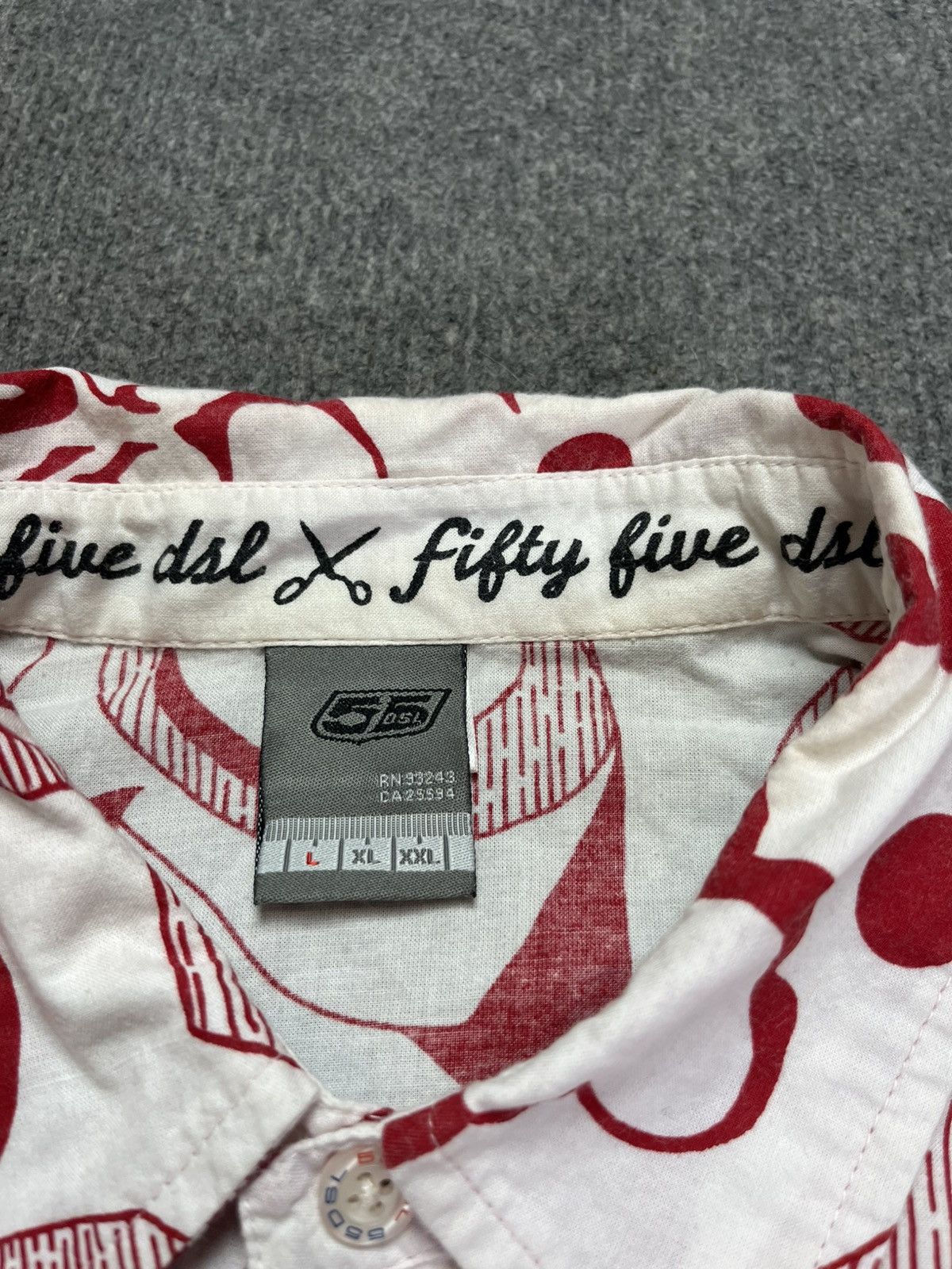 Diesel × Vintage Diesel printed shirt Size US L / EU 52-54 / 3 - 5 Thumbnail