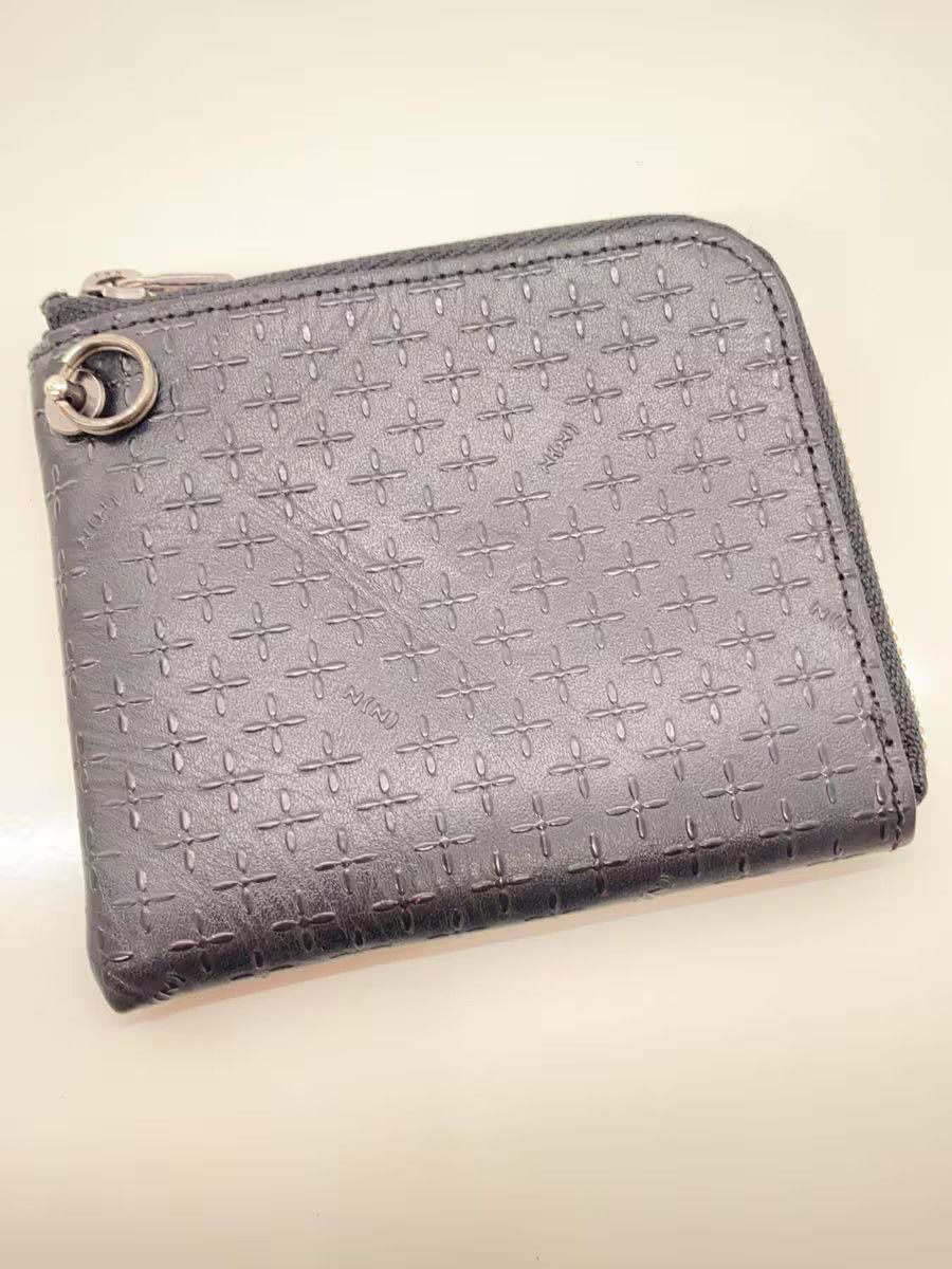 Allover Monogram Logo Leather Wallet
