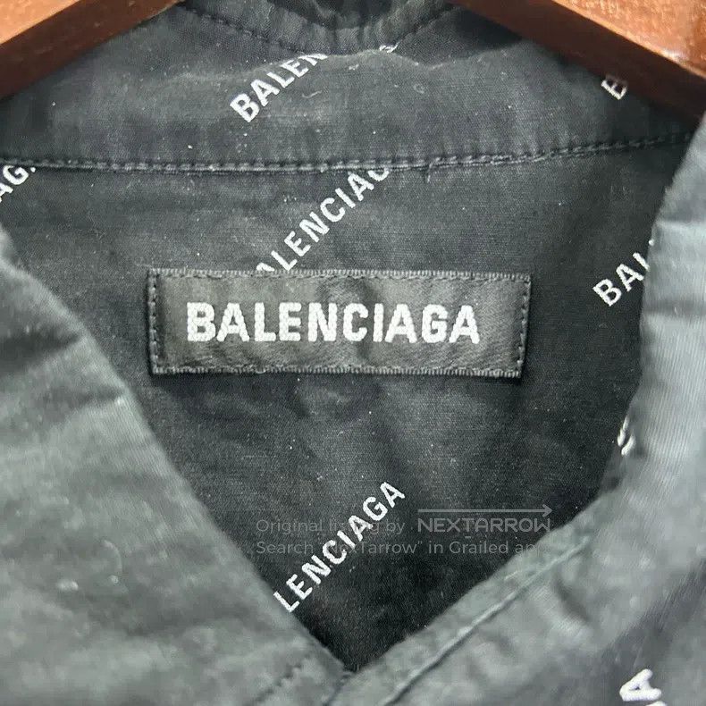 Balenciaga Balenciaga size 38 Printed Logo Shirt Size XS / US 0-2 / IT 36-38 - 3 Thumbnail