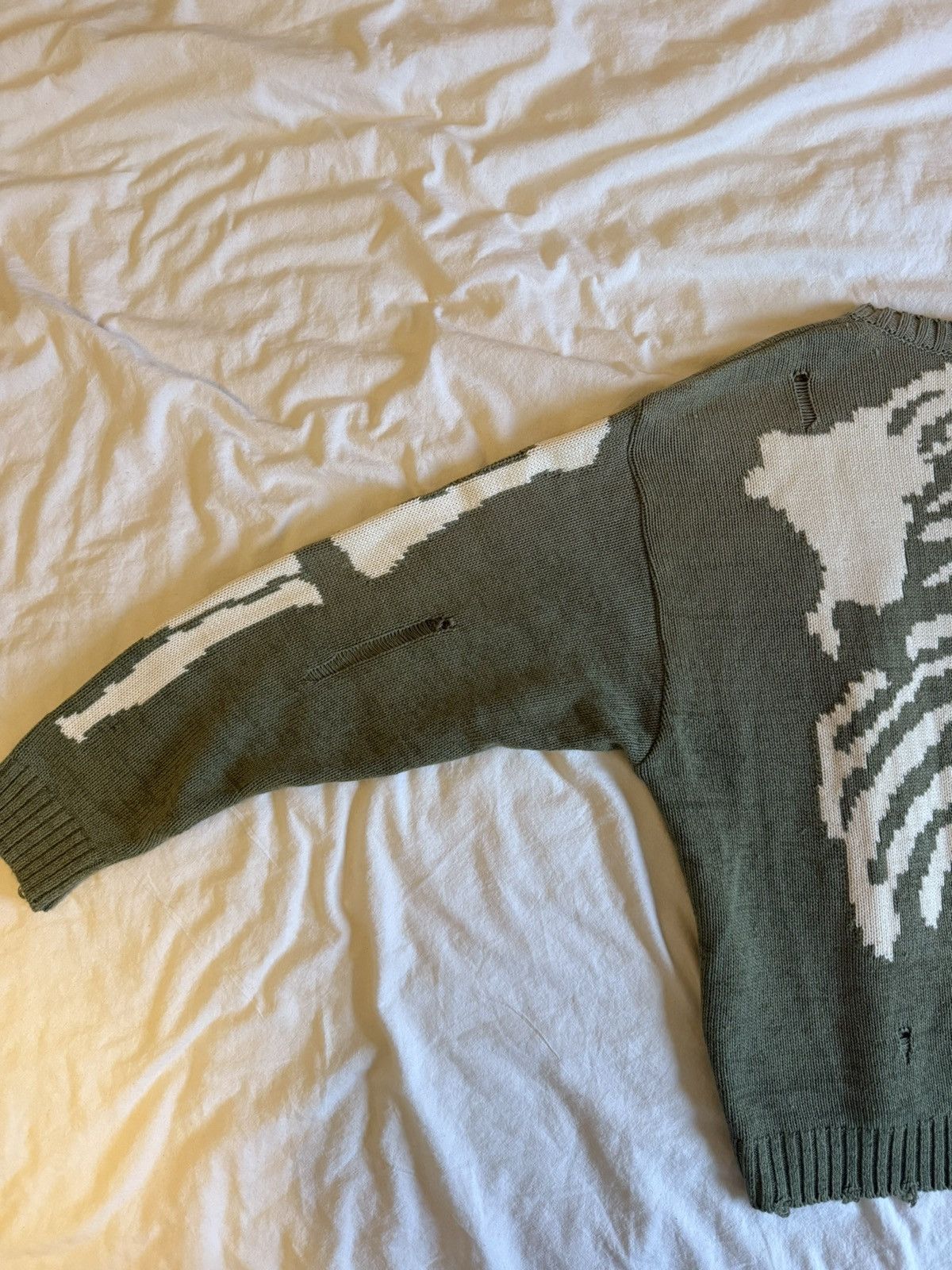 Kapital Kapital 5G Bone Sweater Size US S / EU 44-46 / 1 - 3 Thumbnail