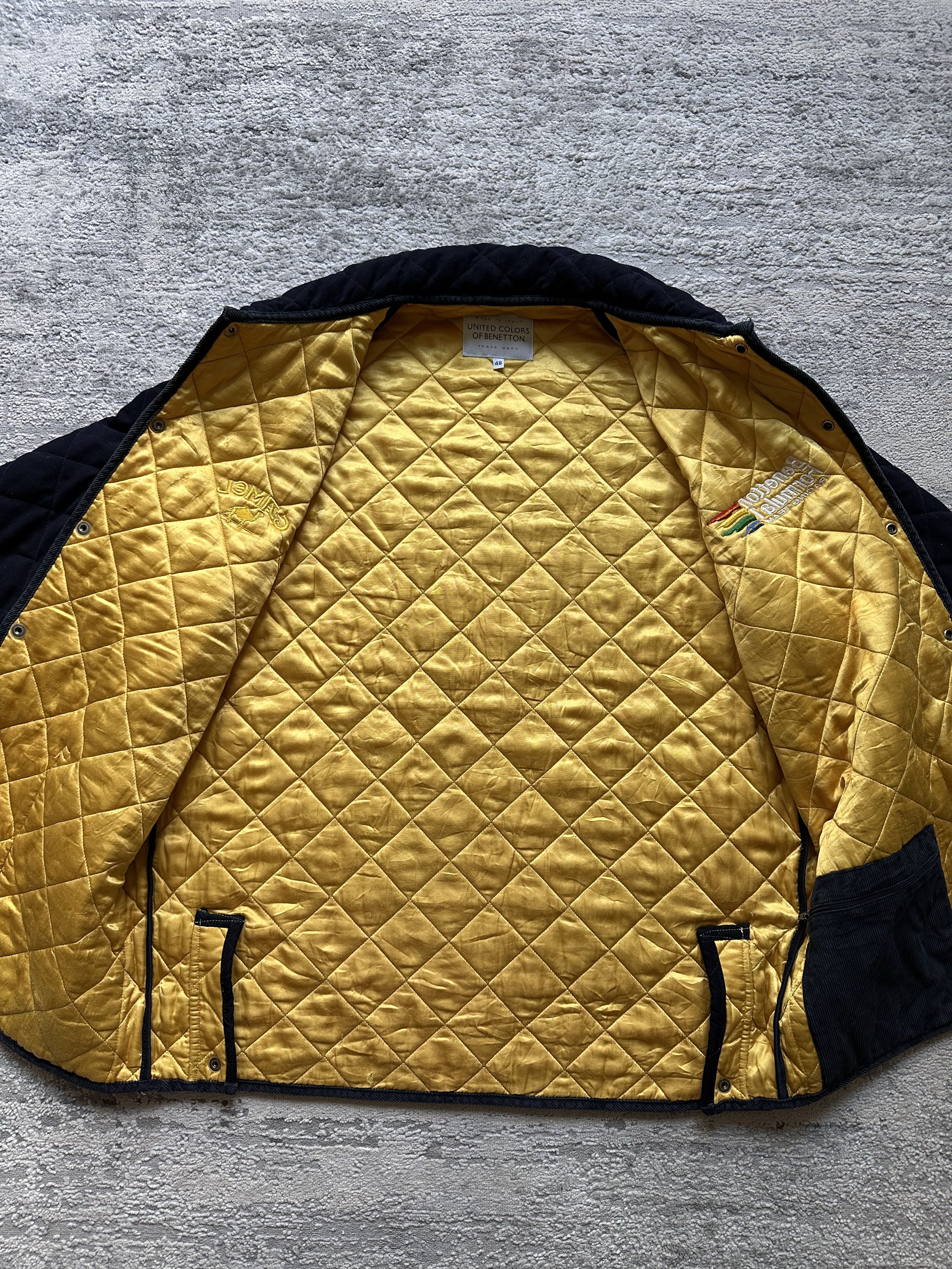 United Colors Of Benetton Benetton Formula 1 Racing Team Camel Jacket Size US XL / EU 56 / 4 - 11 Thumbnail