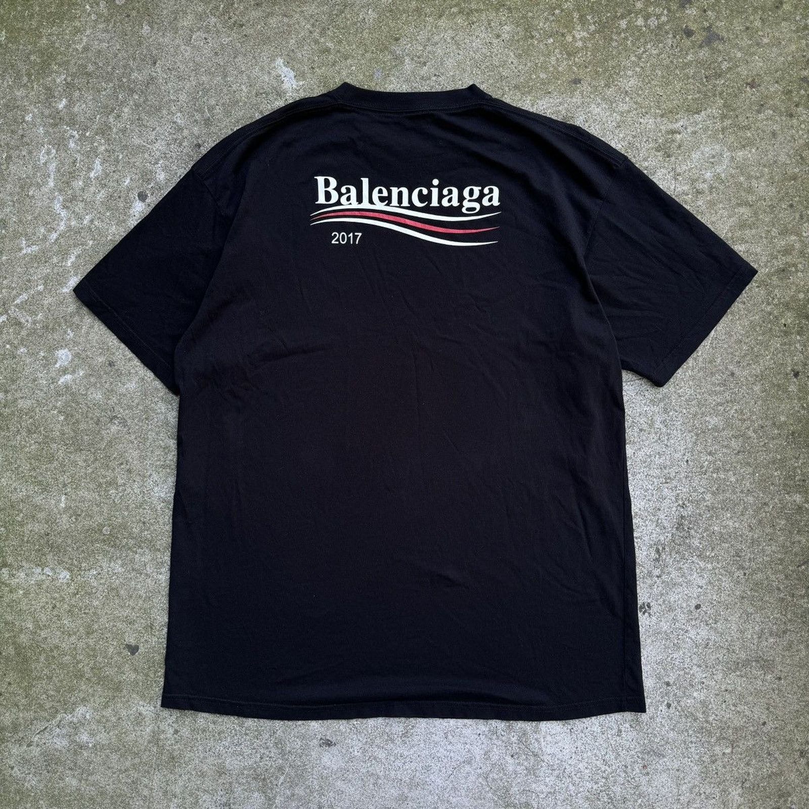 Balenciaga BALENCIAGA 2017 POLITICAL LOGO CAMPAIGN TEE BERNIE  