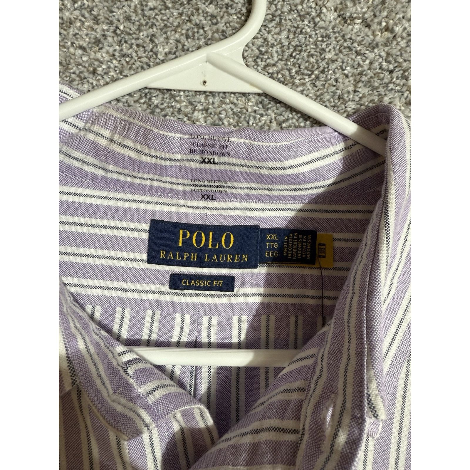 Polo Ralph Lauren Polo Ralph Lauren Button Down Shirt Mens XXL Classic Striped Size US XXL / EU 58 / 5 - 5 Thumbnail