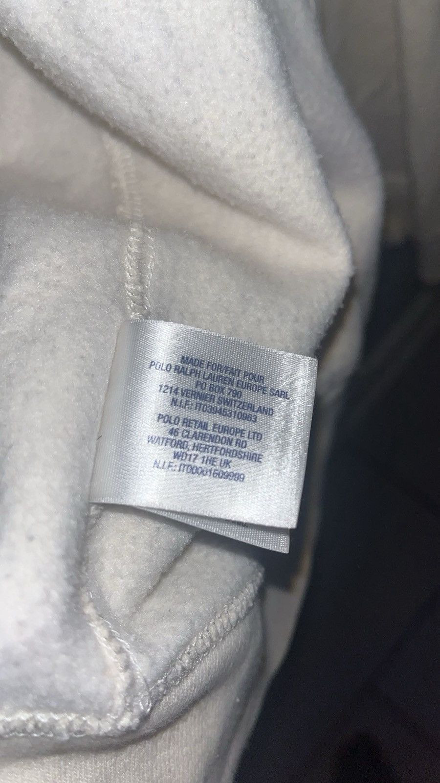 Polo Ralph Lauren Chief keef big pony White Ralph Lauren Hoodie Size US L / EU 52-54 / 3 - 10 Thumbnail