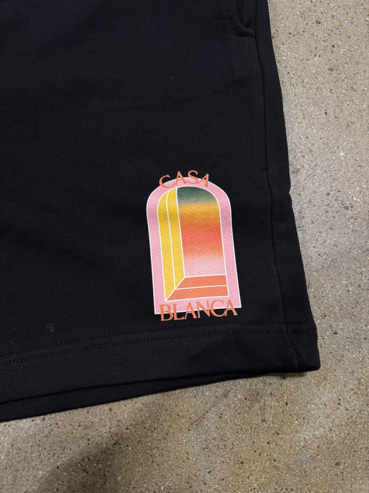 Casablanca Casablanca Gradient Arch Sweatshorts NEW Size US 30 / EU 46 - 2 Thumbnail