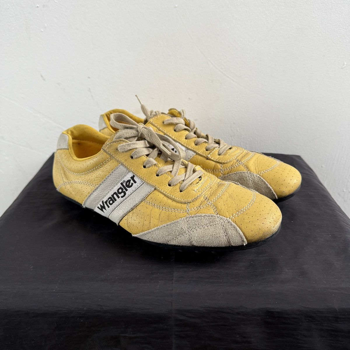 Vintage × Wrangler Vintage Wrangler Soccer Low-Top Sneakers Size US 9 / IT 39 - 2 Thumbnail