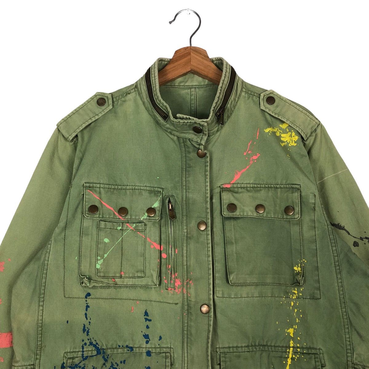 Hysteric Glamour 🔥Very Rare Hunting Multi Pocket Inspector Jacket Big Logo Size US S / EU 44-46 / 1 - 6 Thumbnail