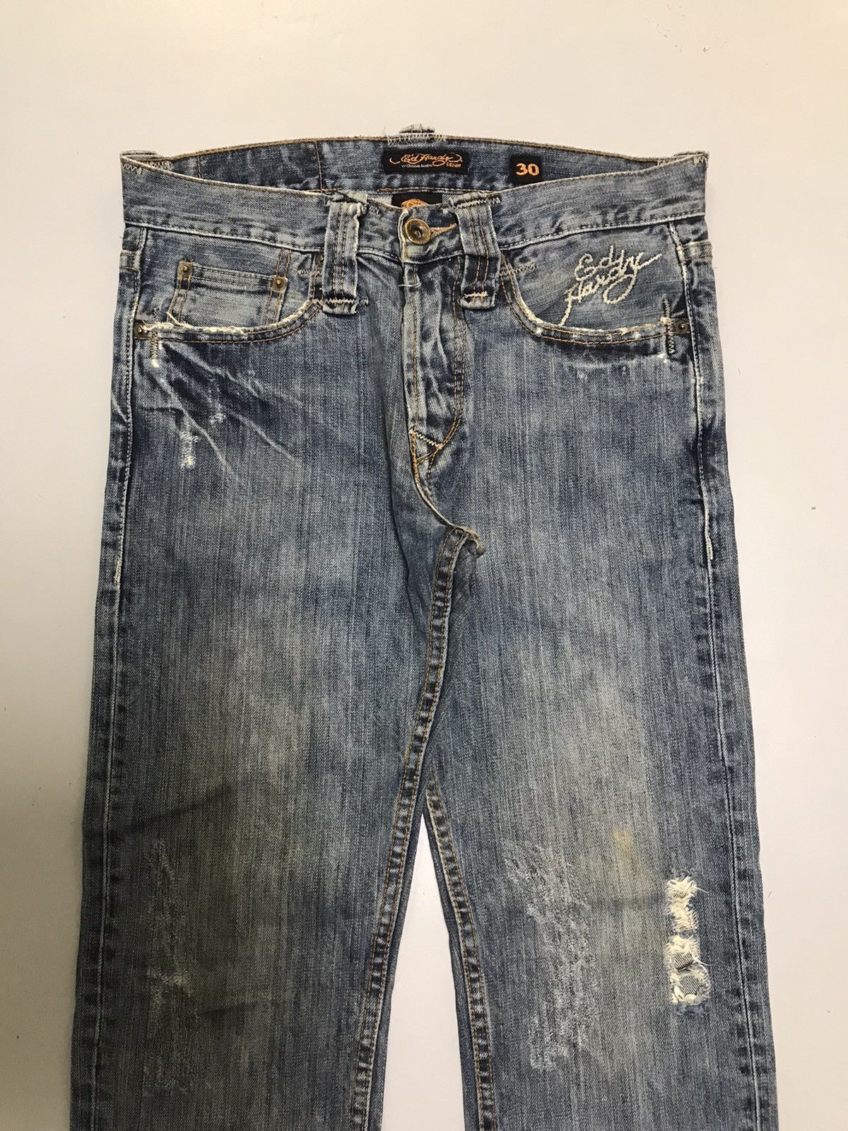 Ed Hardy Vintage Ed hardy embroidered denim Size US 32 / EU 48 - 5 Thumbnail