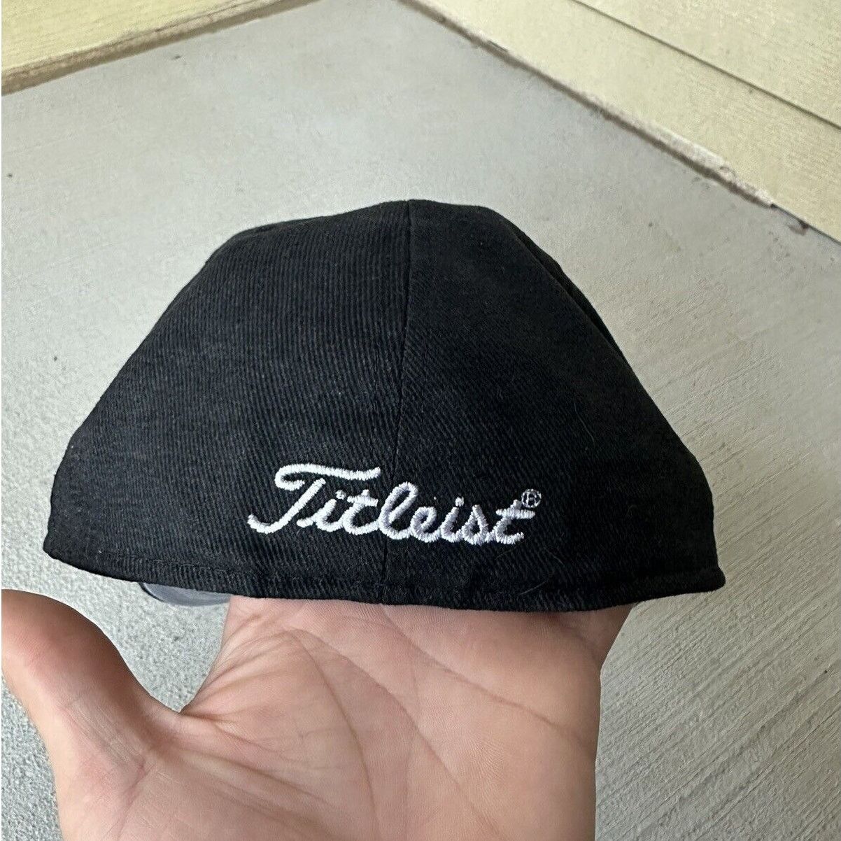 New Era Titleist FJ New Era Pro Model Wool Hat Vintage USA 7 3/8 Size ONE SIZE - 3 Thumbnail