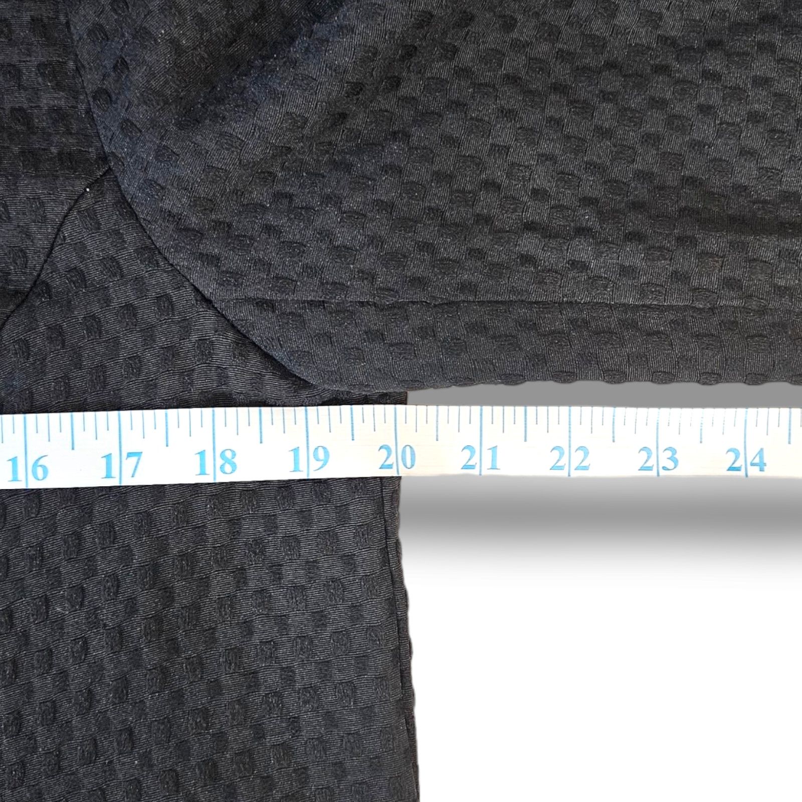 Other Du Jour Black Textured Rounded Flat Collar Jacket Size M Size M / US 6-8 / IT 42-44 - 8 Thumbnail