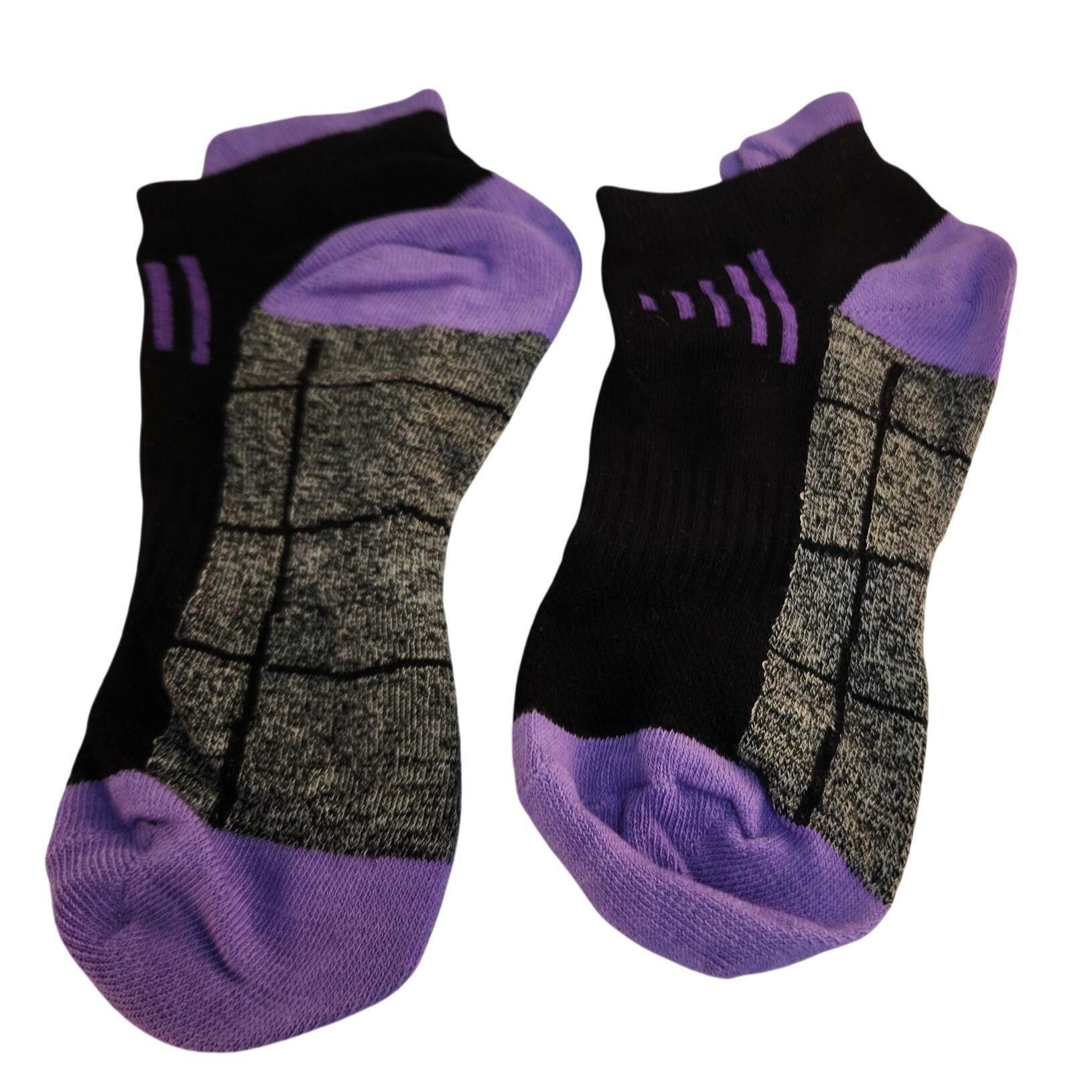 The Unbranded Brand Six Pack Athletic Low-Cut Socks Unisex Colorful Stretch Fit Size ONE SIZE - 9 Thumbnail