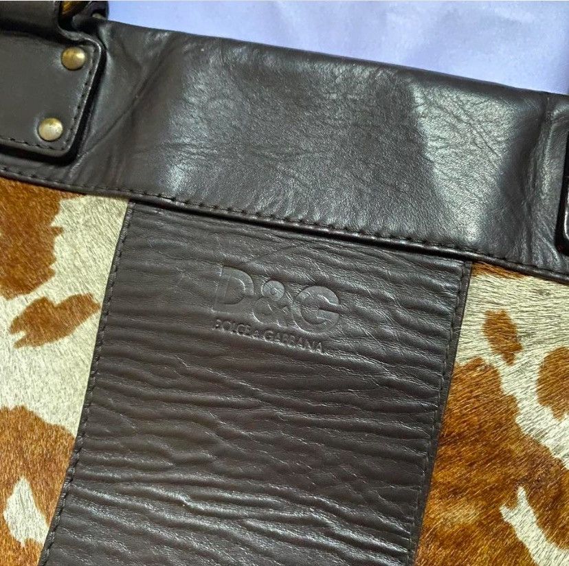 Dolce & Gabbana (SOLD) Vintage Dolce & Gabbana Pony Hair Shoulder Bag Size ONE SIZE - 2 Thumbnail