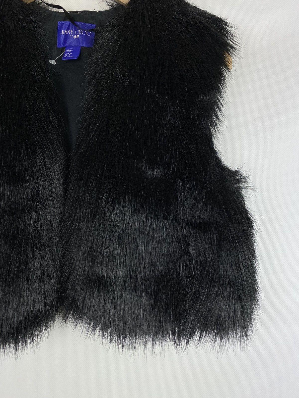 H&M × Jimmy Choo Jimmy Choo for H&M ladies faux fur vest gilet size US 8 Size M / US 6-8 / IT 42-44 - 6 Thumbnail