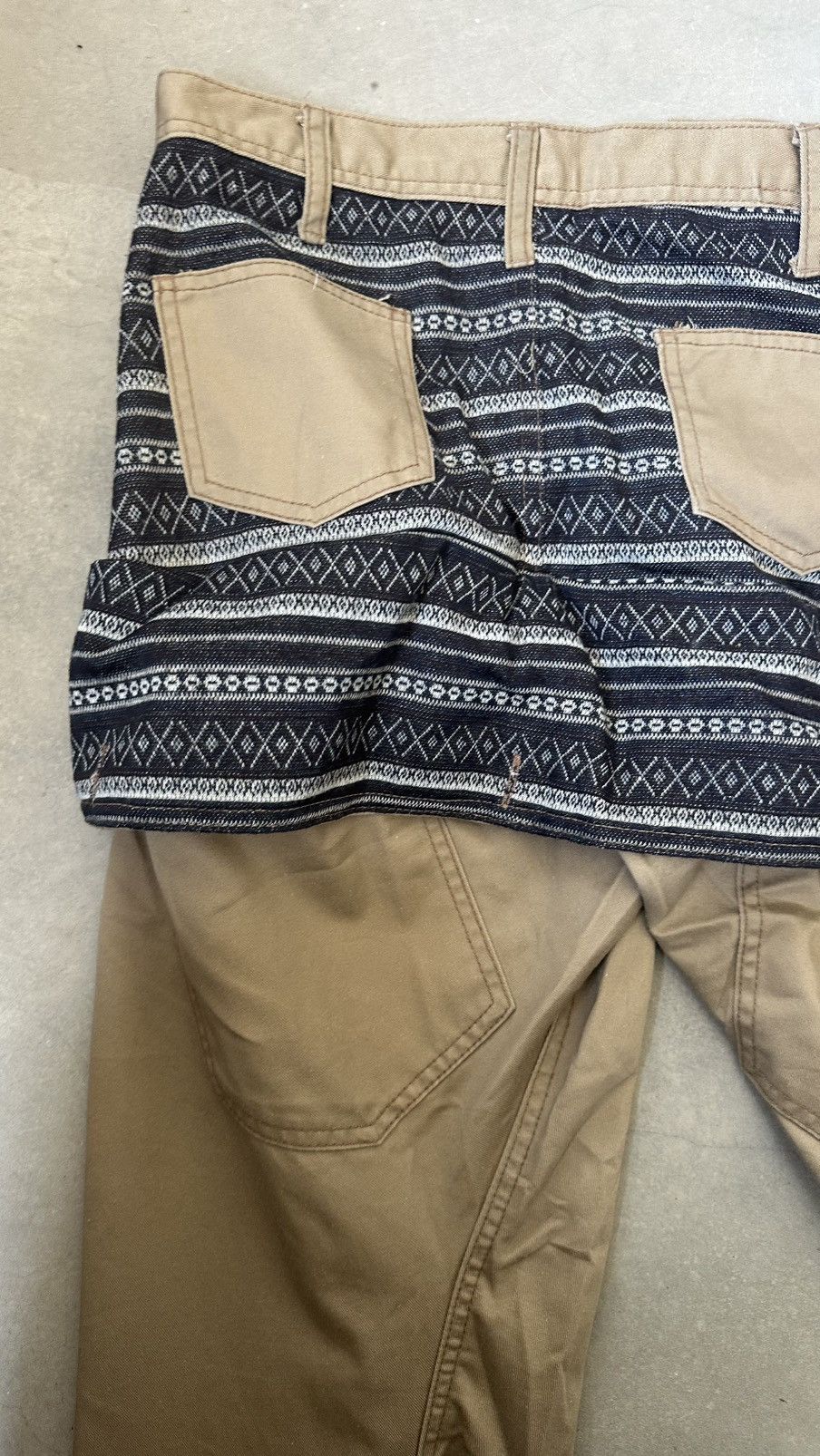 Japanese Brand DOUBLE BACK POCKET CASUAL PANT Size US 36 / EU 52 - 13 Thumbnail