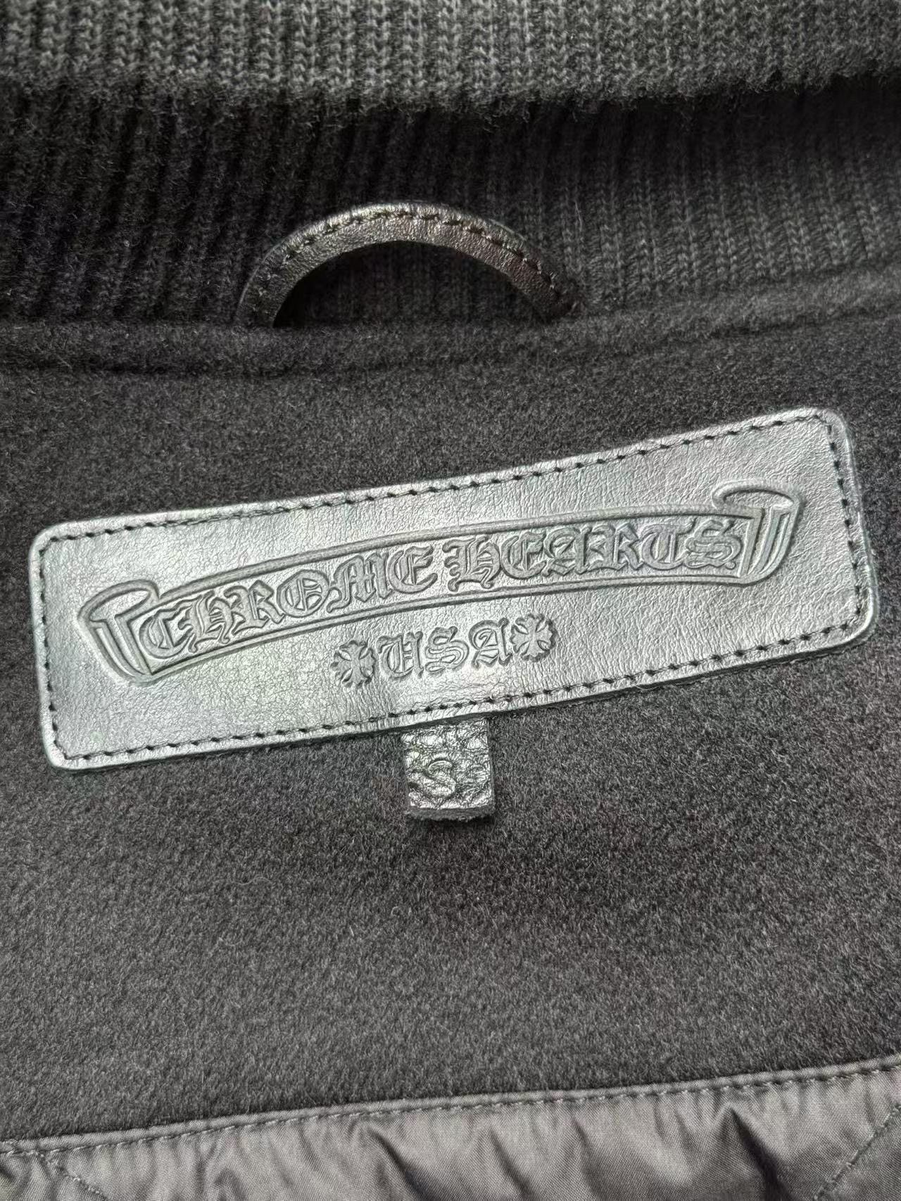 Chrome Hearts Chrome Hearts VIC Varsity Jacket Size US S / EU 44-46 / 1 - 6 Thumbnail