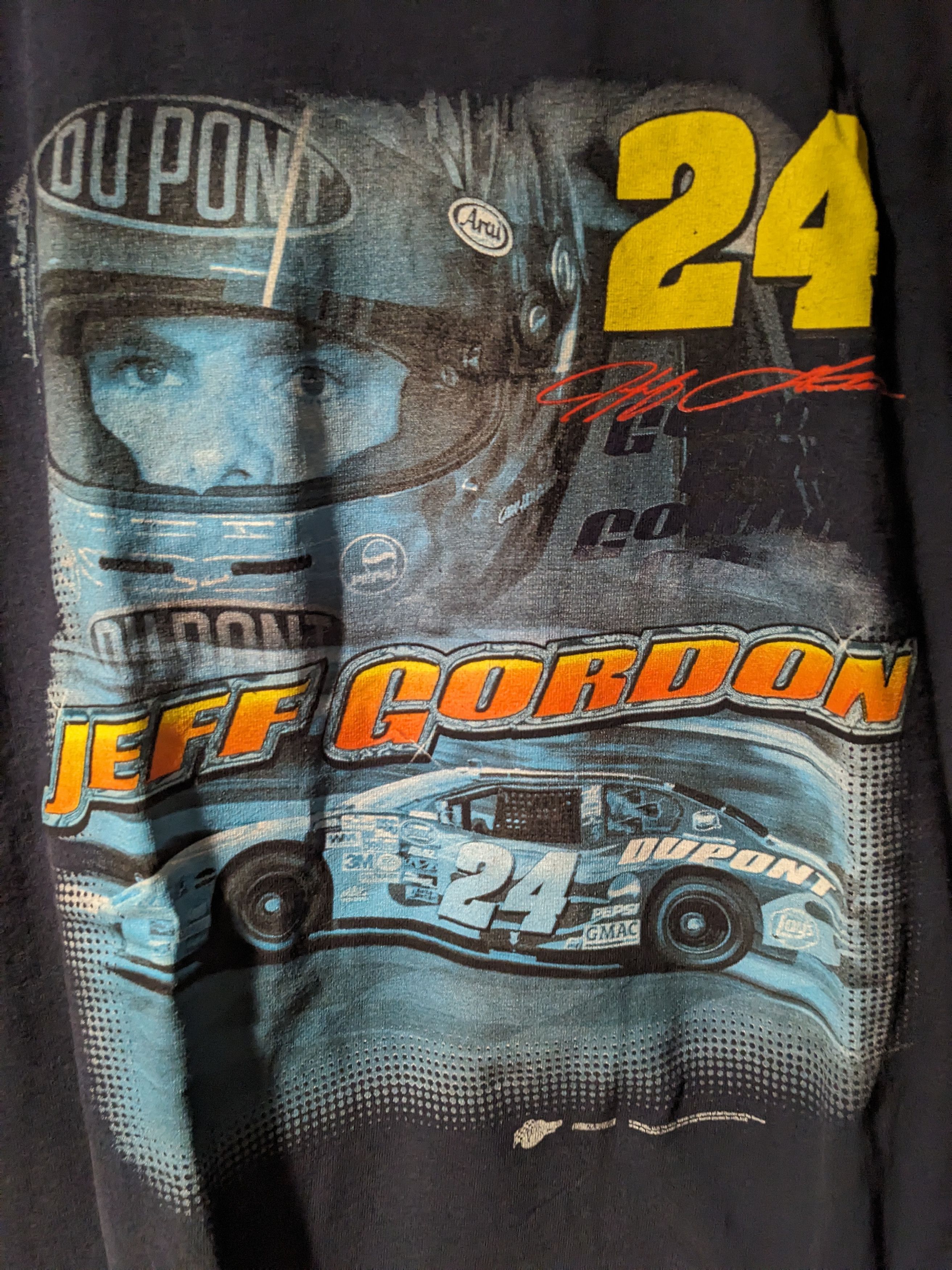 Chase Authentics × NASCAR × Vintage Vintage Y2K Jeff Gordan Nascar Chase Sleeveless T-Shirt Size US XXL / EU 58 / 5 - 2 Thumbnail