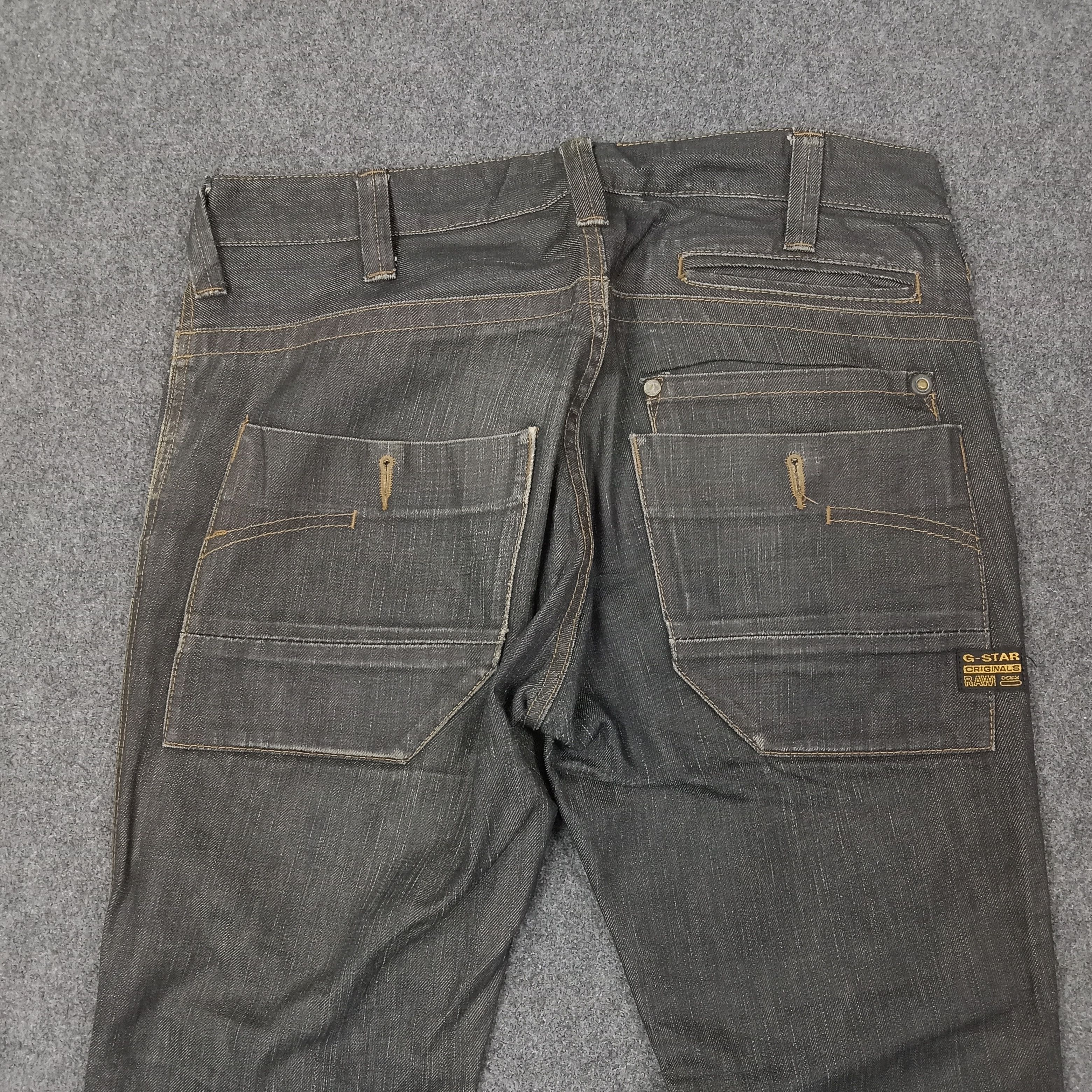 G-Star G-Star Raw Japanese Brand Bikers Denim Jeans C228N15 Size US 32 / EU 48 - 7 Thumbnail