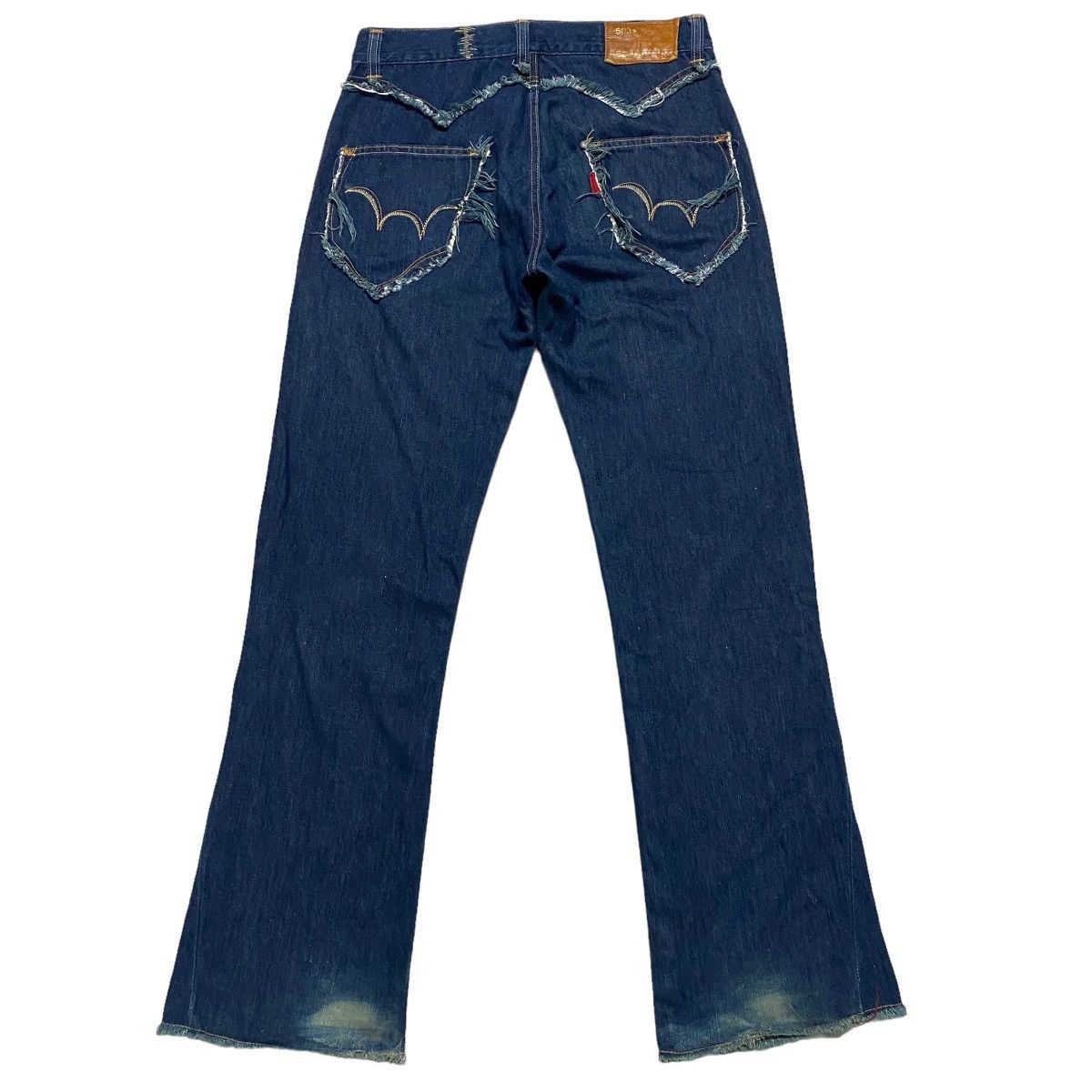 Edwin Vintage Edwin Denim Flare Jeans Tribal Embroidery Size US 32 / EU 48 - 1 Thumbnail