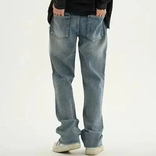 Other Embroidery Casual Denim Pants Men Size US 27 - 4 Thumbnail