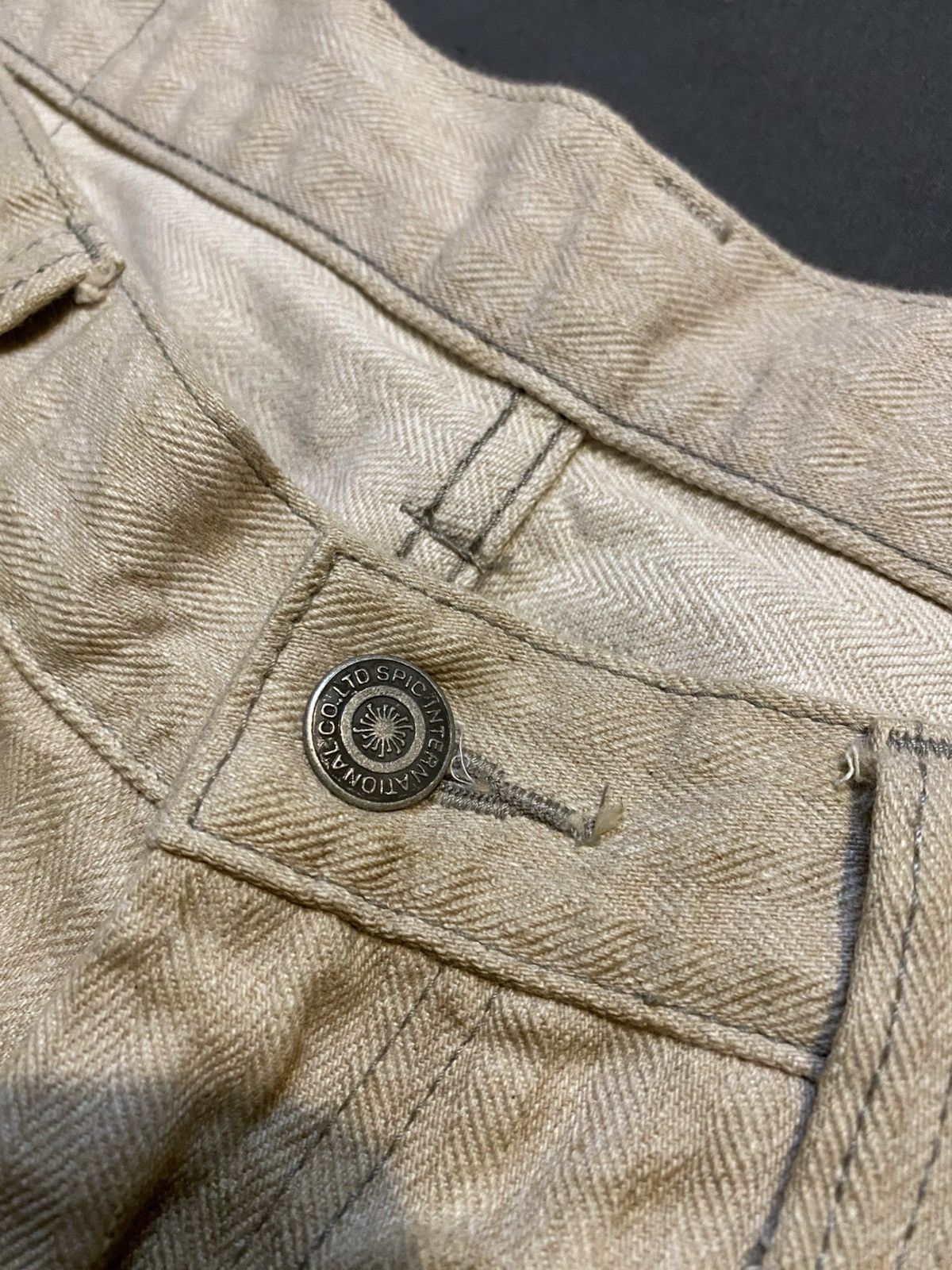 If Six Was Nine × Japanese Brand × Tornado Mart Zero By Tornado Mart Flared jeans Size US 32 / EU 48 - 4 Thumbnail