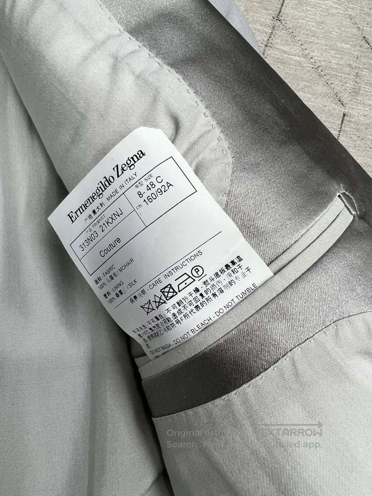 Ermenegildo Zegna Ermenegildo Zegna XXX Wool Suit. Size US M / EU 48-50 / 2 - 2 Thumbnail