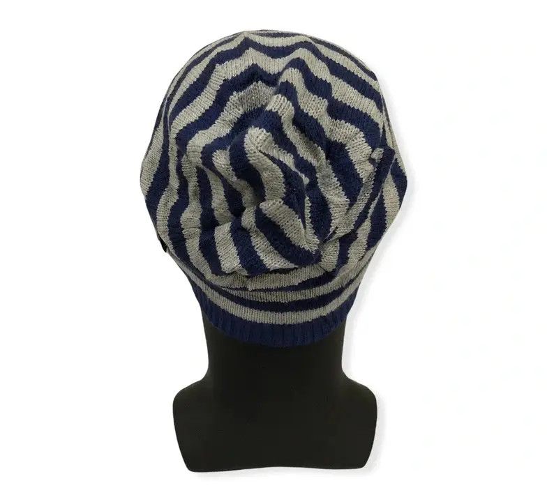 Adidas Vintage Adidas Striped Design beanie Hat Size ONE SIZE - 5 Thumbnail