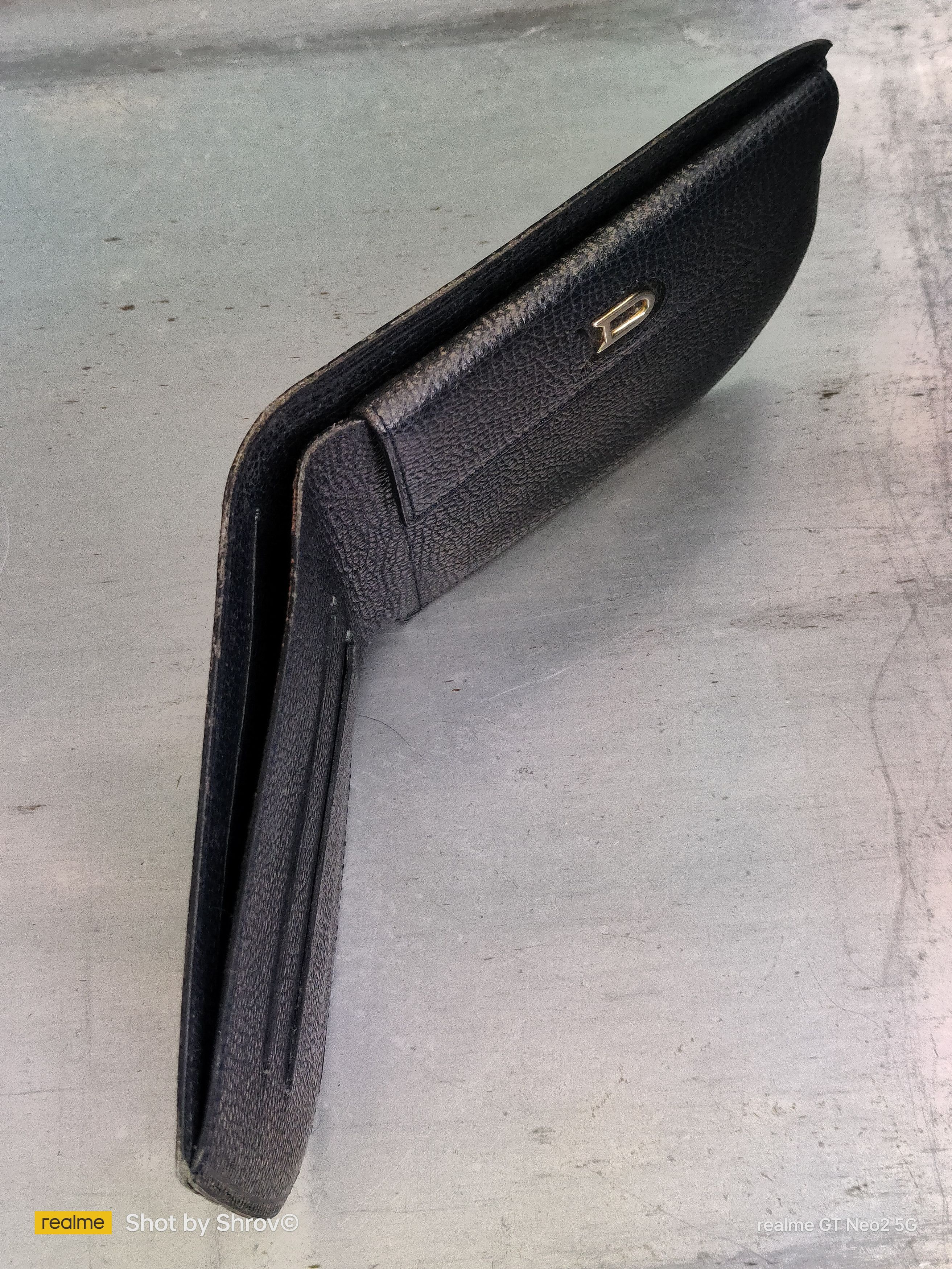 Delvaux Delvaux Dark Blue Leather D Shape Bi-Fold Wallet Size ONE SIZE - 12 Thumbnail