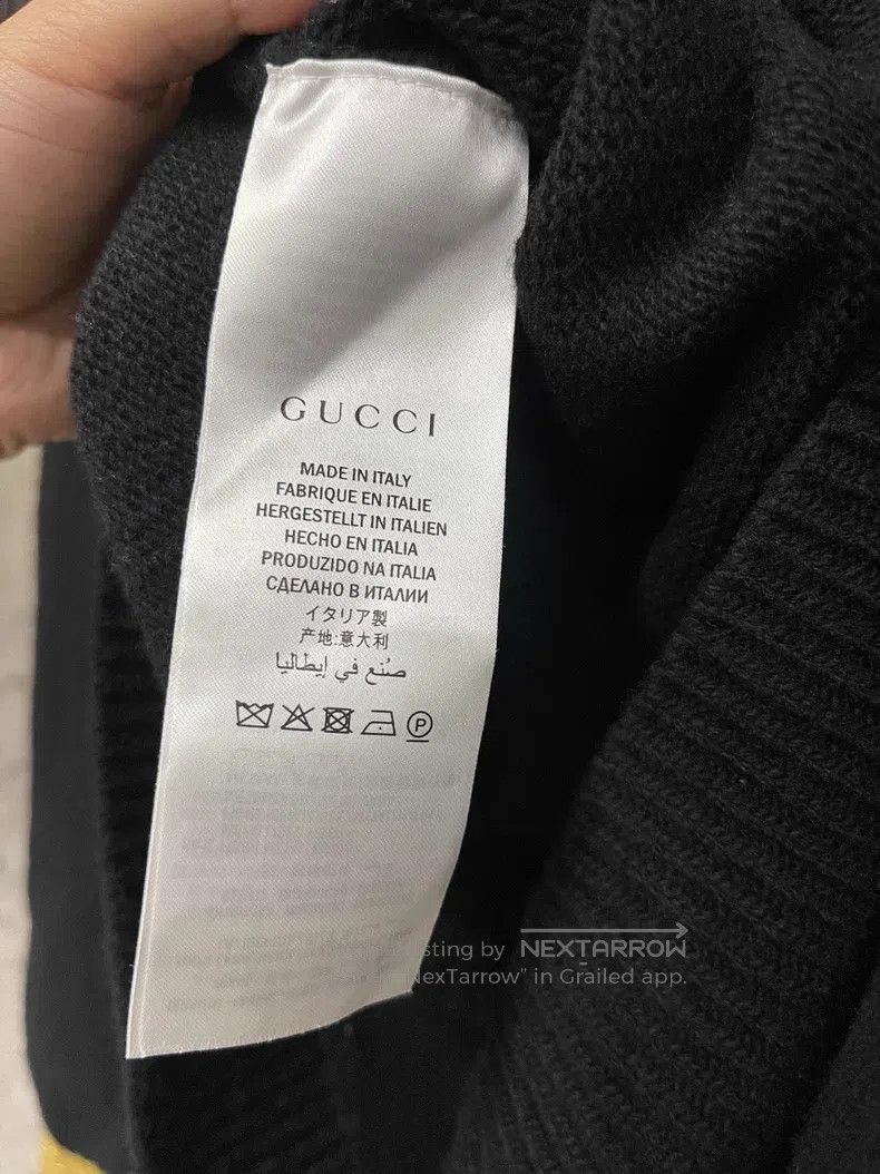 Gucci Gucci Black gold sweater Size US M / EU 48-50 / 2 - 7 Thumbnail
