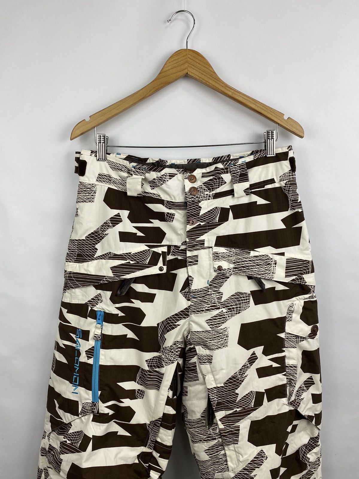 Salomon 🎿 Salomon Ski track Camo Pants Y2K Size US 34 / EU 50 - 3 Thumbnail