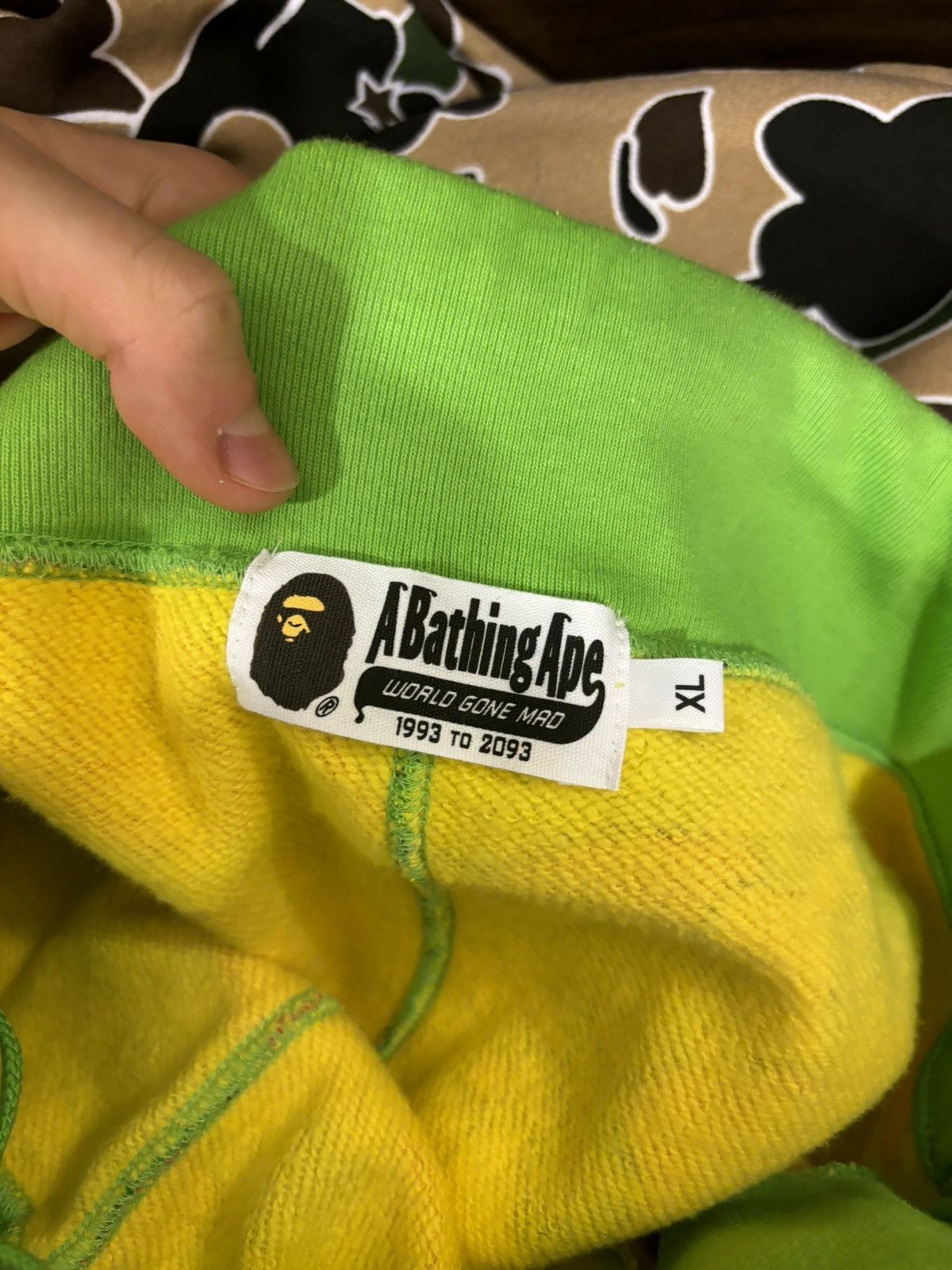 Bape Bape Multicolor Camo Sweatpants Size US 34 / EU 50 - 3 Thumbnail