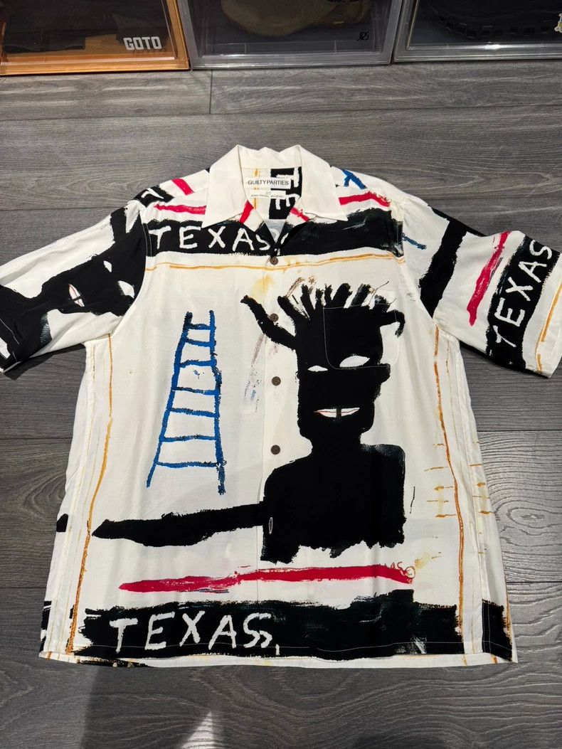 Wacko Maria Wacko Maria JEAN-MICHEL BASQUIAT Hawaiian Shirt Size US M / EU 48-50 / 2 - 2 Thumbnail