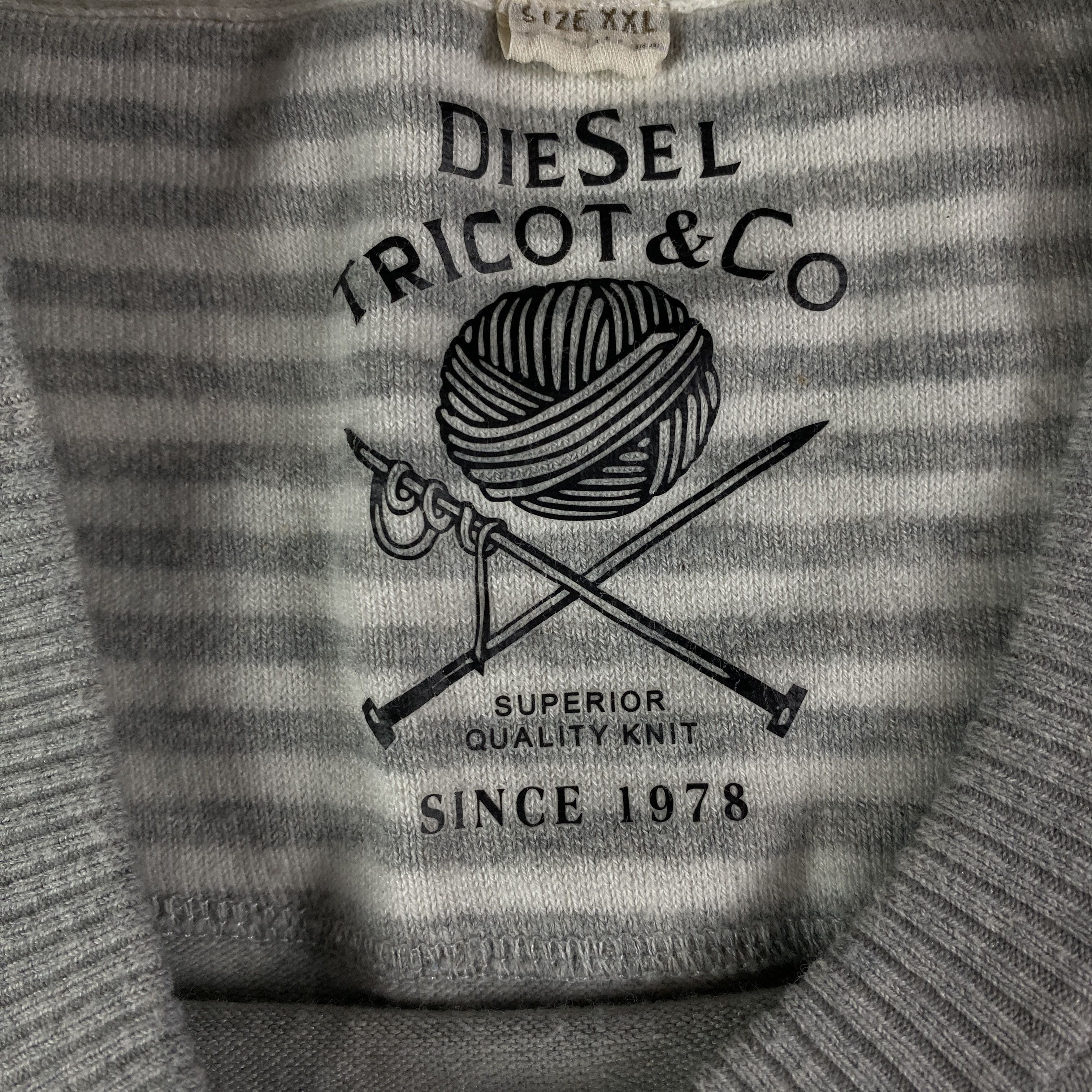 Diesel Mens Long Sleeve Jumper Diesel Size XXL/2XL Size US XXL / EU 58 / 5 - 5 Thumbnail