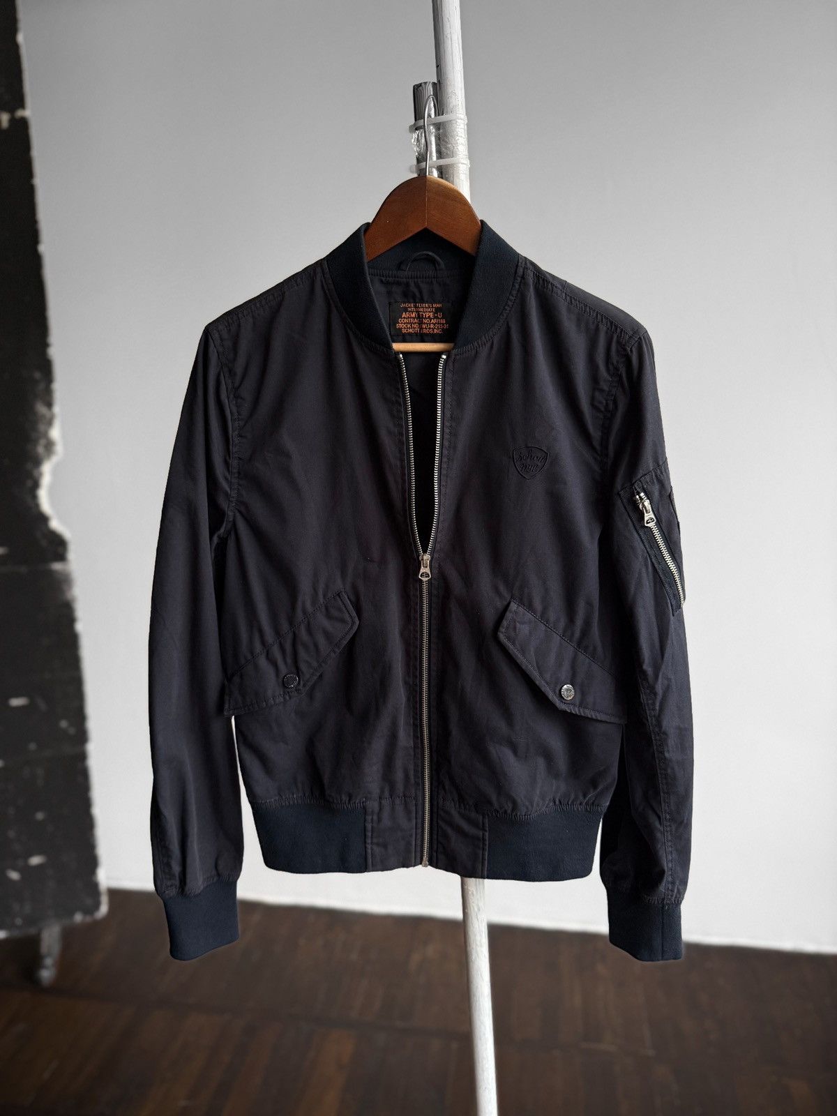 SCHOTT NYC ショット ARMY TYPE ミリタリージャケット 黒 ミリタリーショップWAIPER - Schott/ショット｜Yahoo!ショッピング