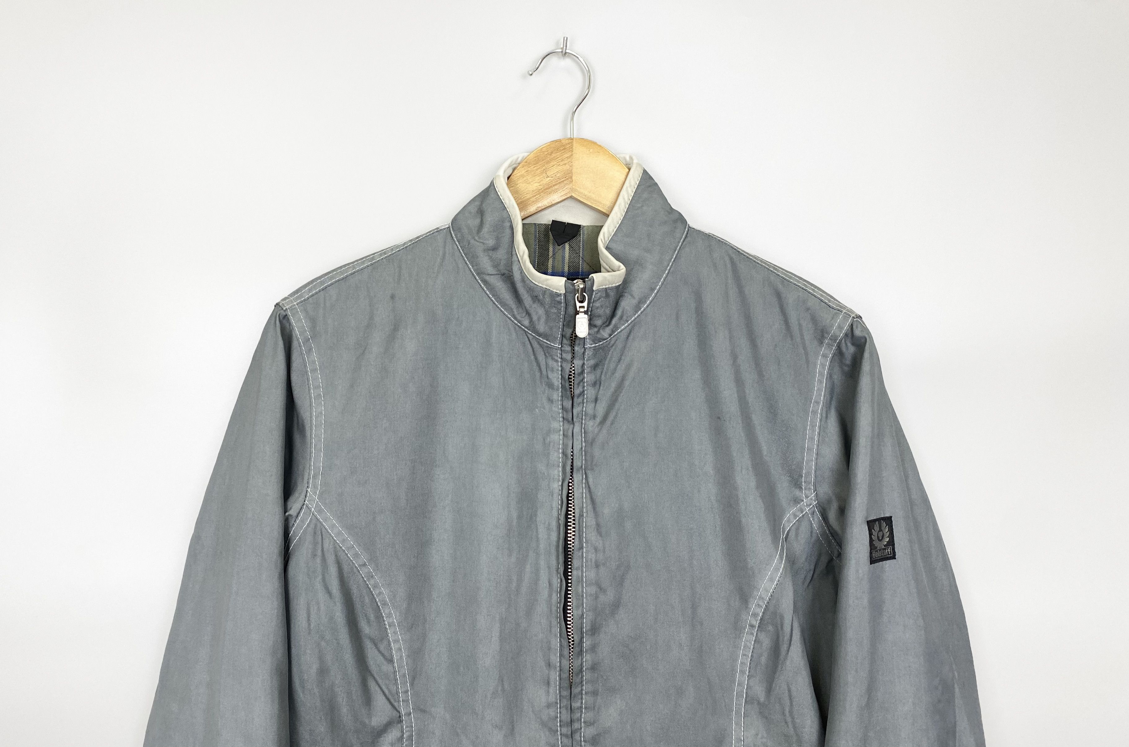 Belstaff Belstaff Gold Made in Italy Women's Bomber Jacket Size M / US 6-8 / IT 42-44 - 2 Thumbnail