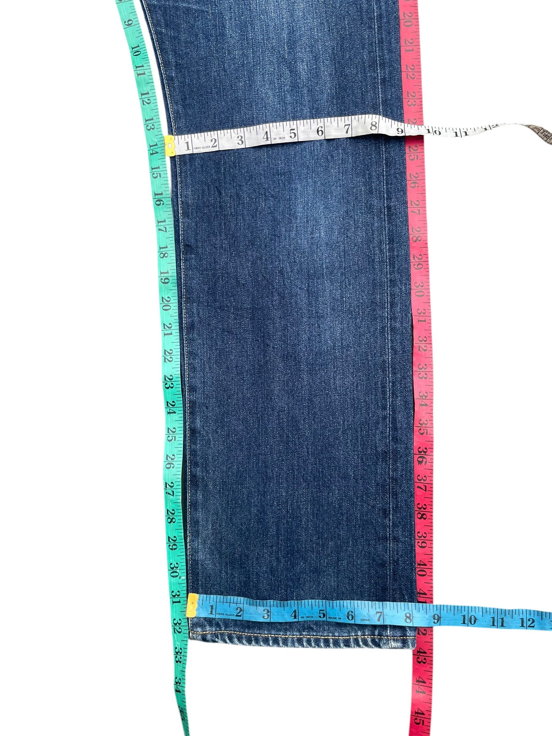 Japanese Brand Uniqlo Kaihara Redline Selvedge Denim Size US 35 - 13 Thumbnail
