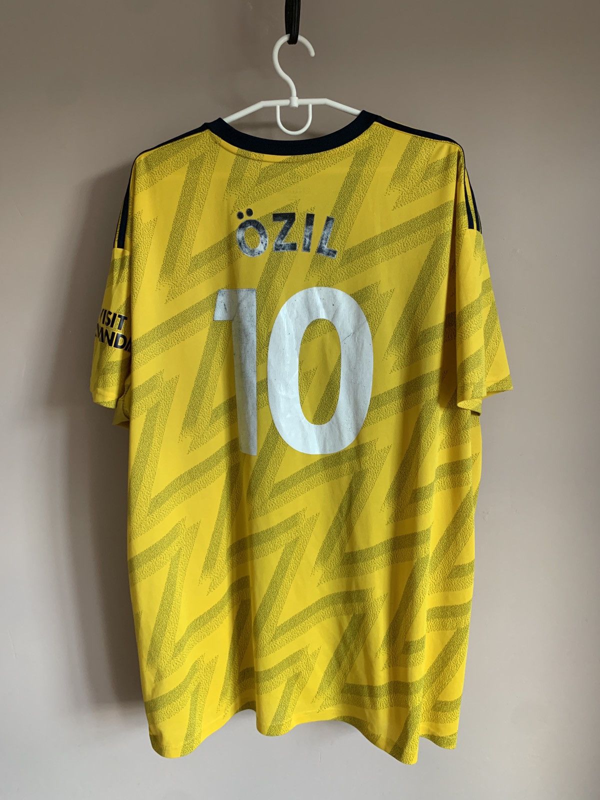 Adidas Arsenal London Football Shirt Adidas Soccer Sz 3XL OZIL #10 Size US XXL / EU 58 / 5 - 1 Thumbnail