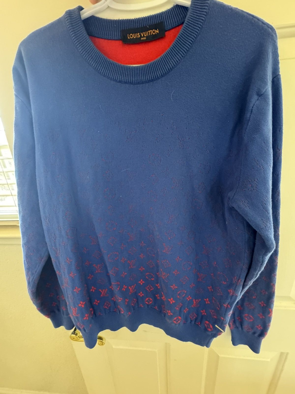 Louis Vuitton Louis Vuitton gradient monogram sweater Size US M / EU 48-50 / 2 - 1 Thumbnail