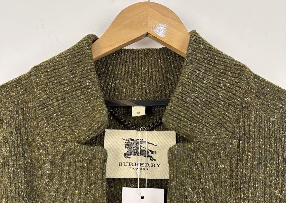 Burberry Burberry Wool Single-breasted Short Knit Jacket J42 Size M / US 6-8 / IT 42-44 - 3 Thumbnail