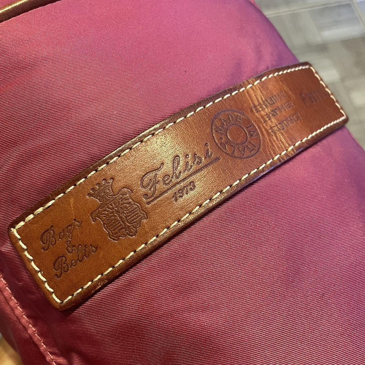 Felisi Felisi Canvas Trim by Leather Crossbody Made in Italy Size ONE SIZE - 10 Thumbnail