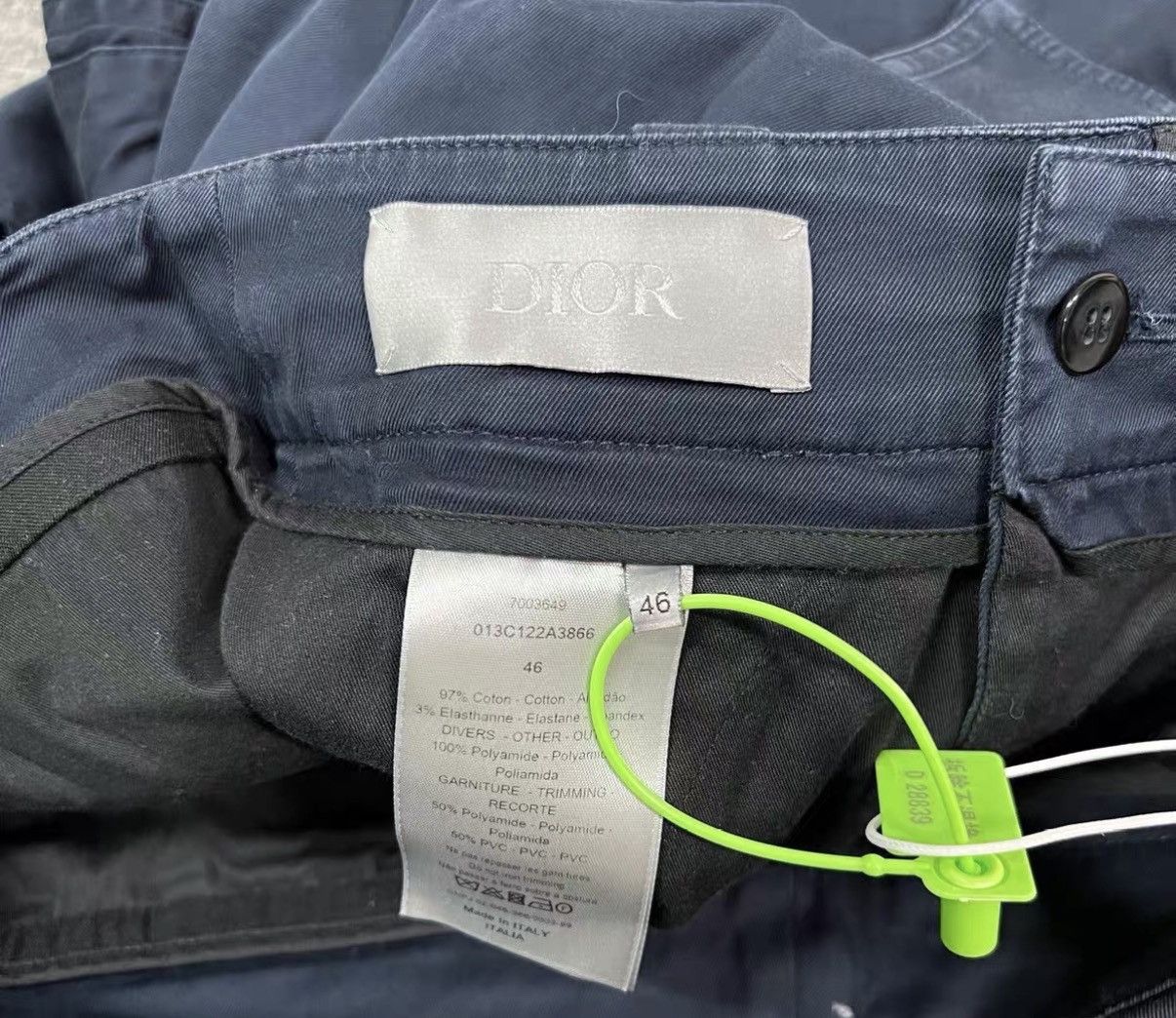 Dior Dior Logo Cargo Pants J16 Size US 30 / EU 46 - 6 Thumbnail