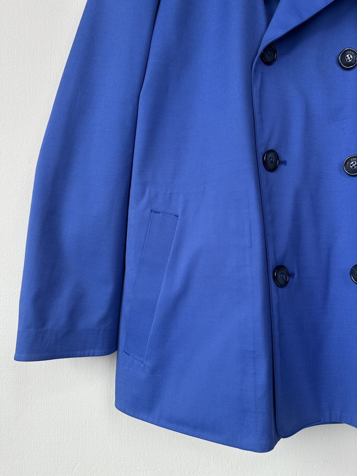 Corneliani CORNELIANI ID Blue Trench Coat Oneforthree Waterproof Jacket Size US S / EU 44-46 / 1 - 9 Thumbnail